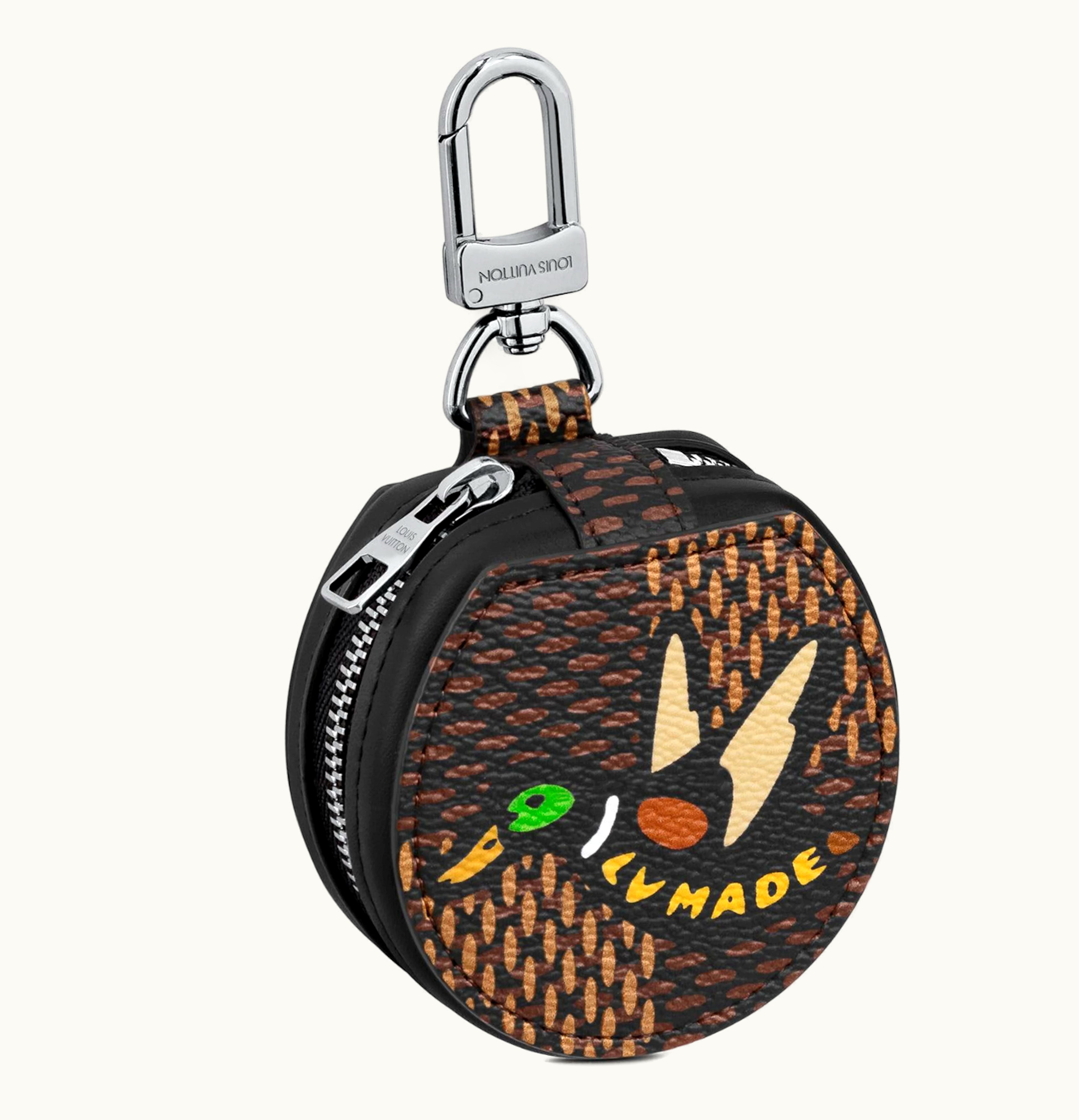 Louis Vuitton Louis Vuitton x Nigo Earphone Case Damier Ebene Giant Brown