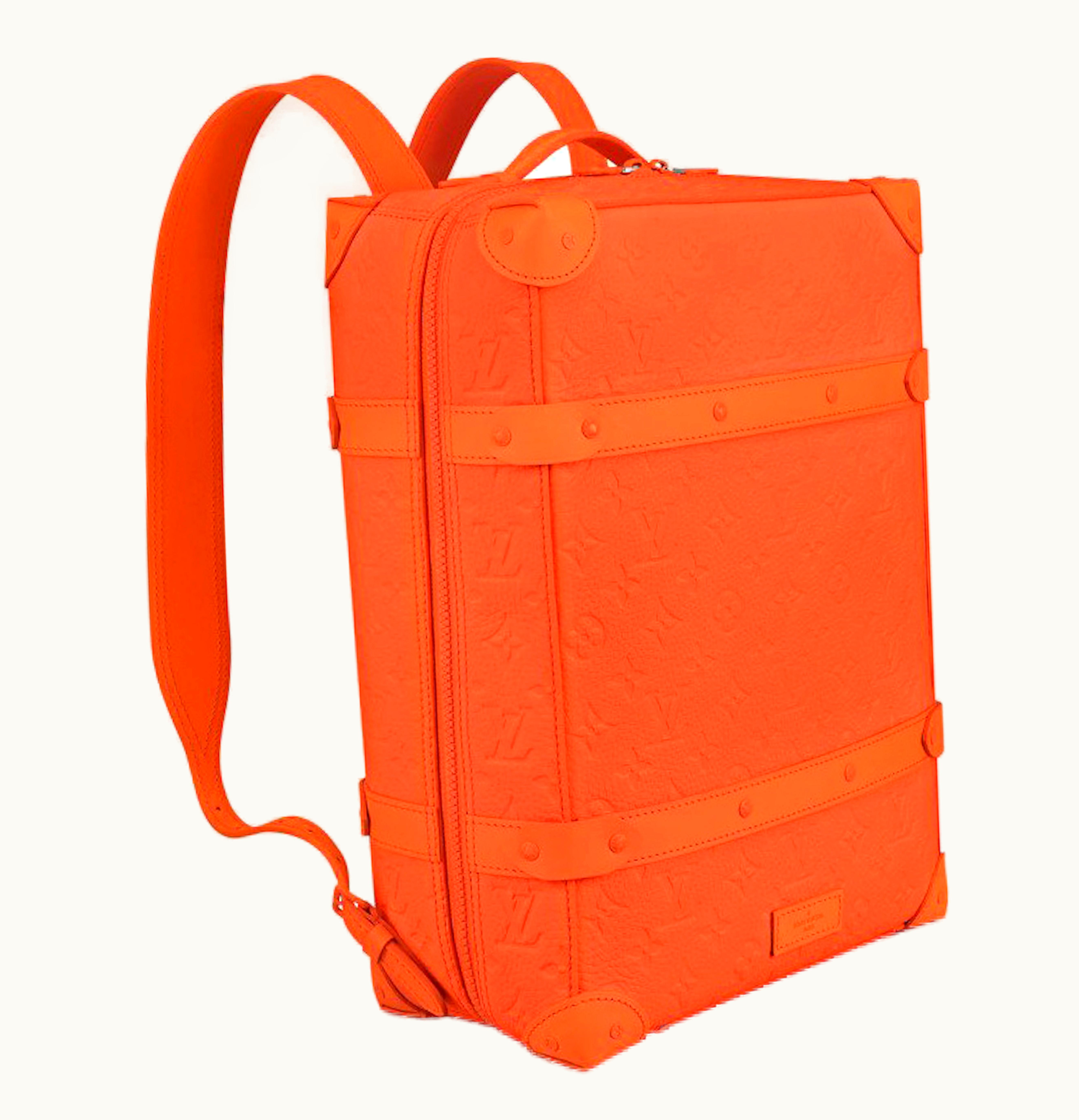 Louis Vuitton Louis Vuitton Soft Trunk Backpack Monogram MCA Orange