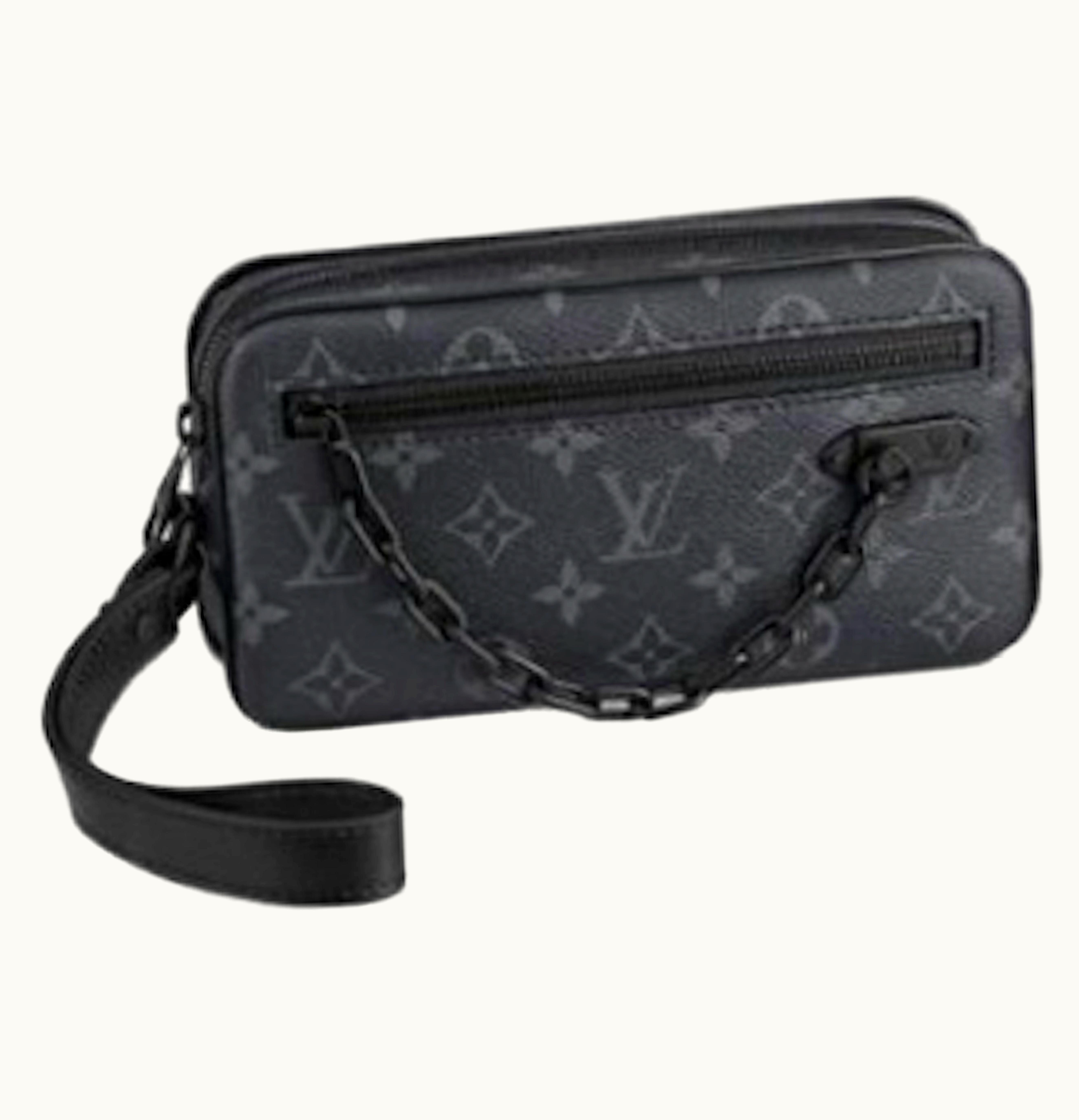 Louis Vuitton Louis Vuitton Pochette Volga Monogram Eclipse Black