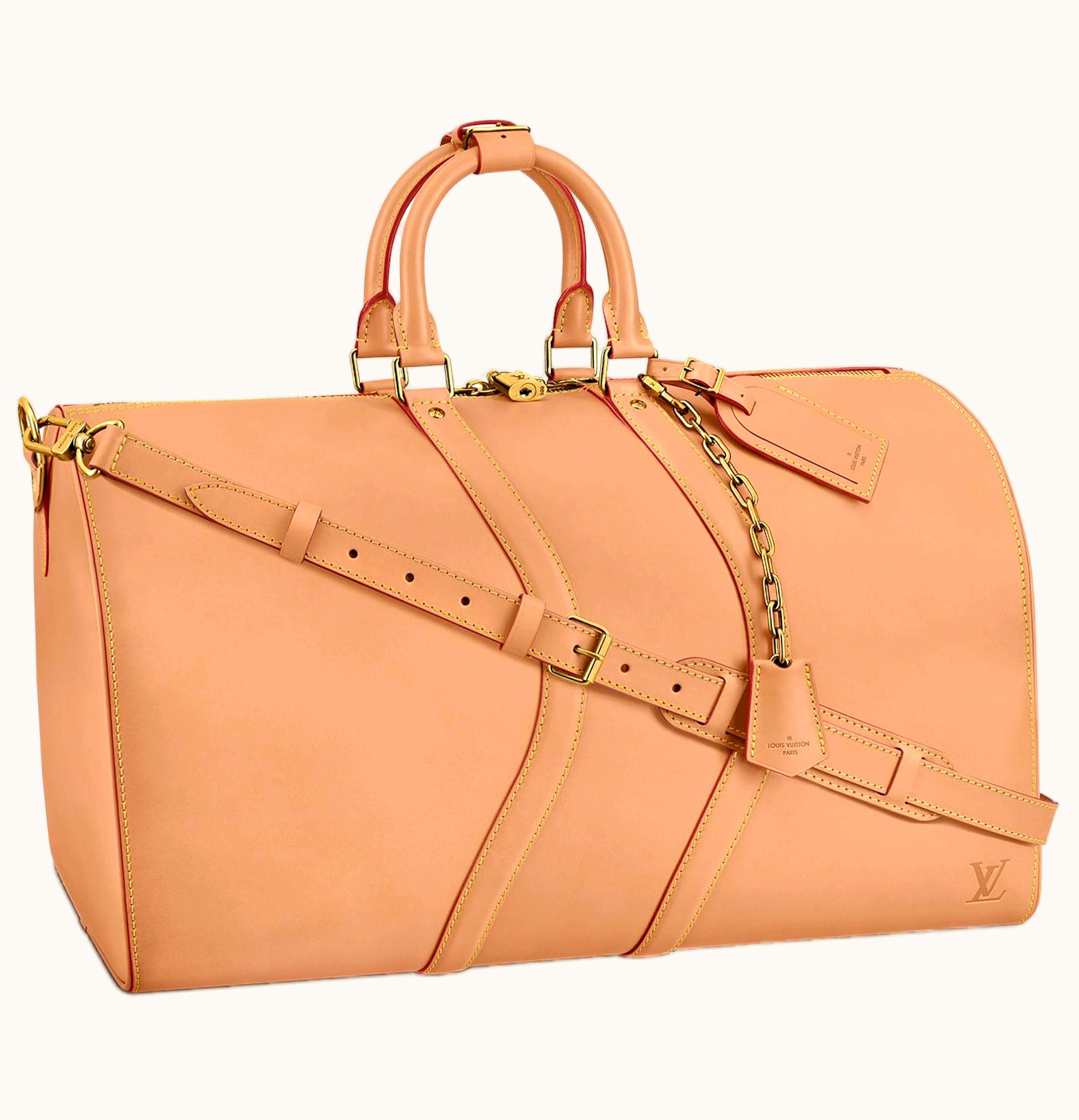 Louis Vuitton Louis Vuitton Keepall Bandouliere Wavy 50 Natural UZ0107688