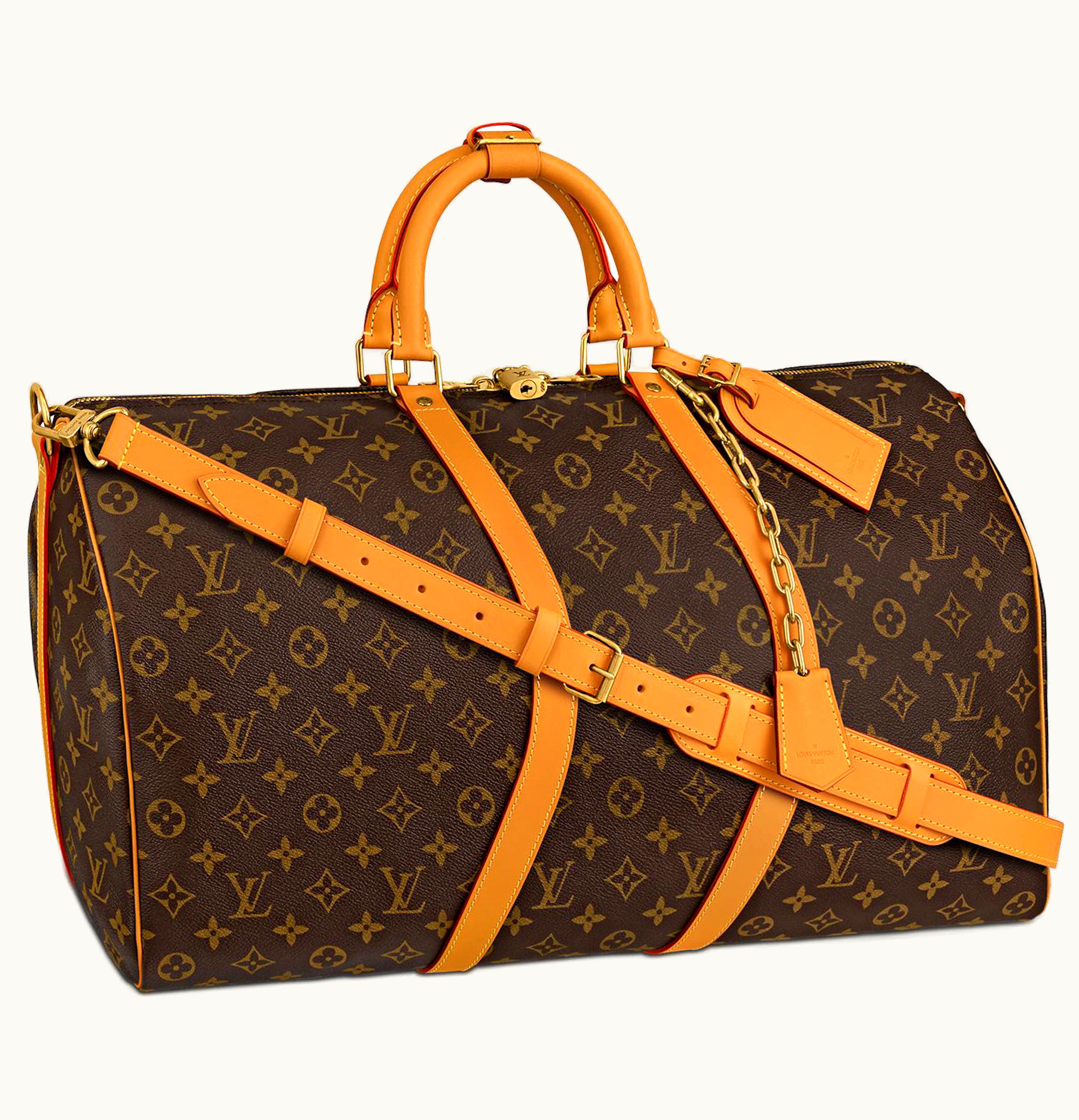 Louis Vuitton Louis Vuitton Keepall Bandouliere Wavy Monogram Legacy 50 Brown UZ0107694