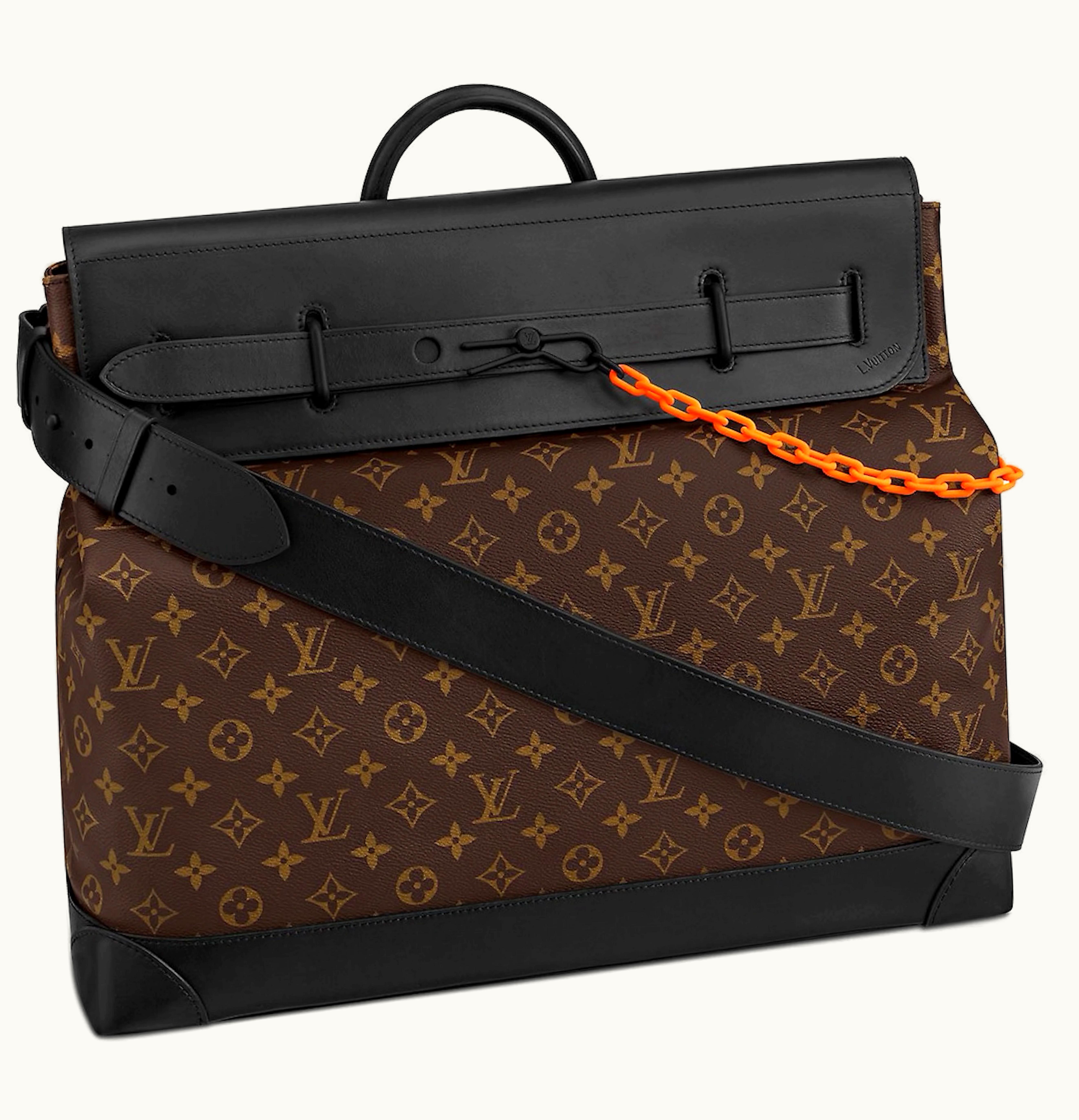 Louis Vuitton Louis Vuitton Steamer Monogram MM Brown Black