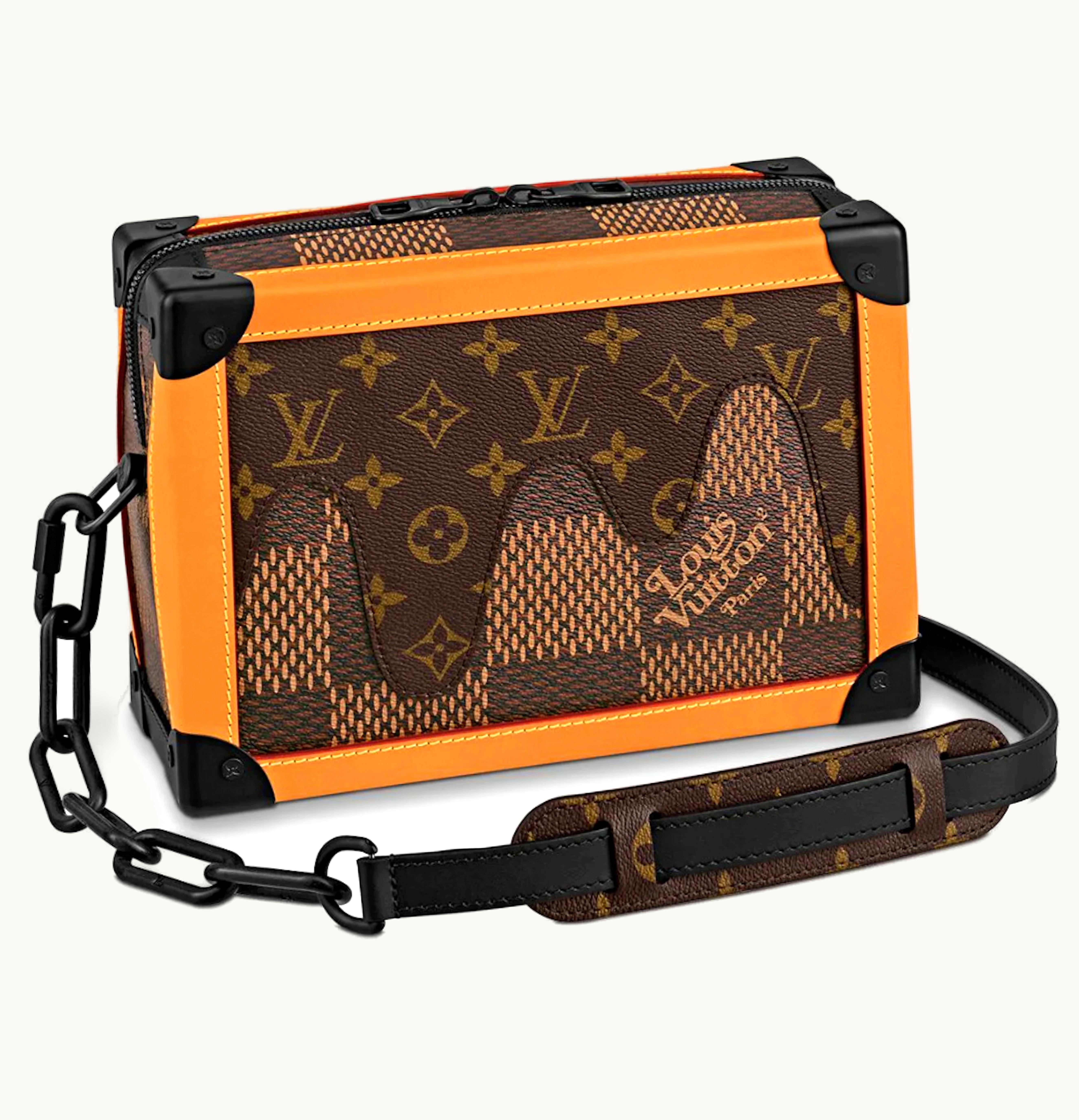 Louis Vuitton Louis Vuitton x Nigo Soft Trunk Damier Ebene Giant Brown