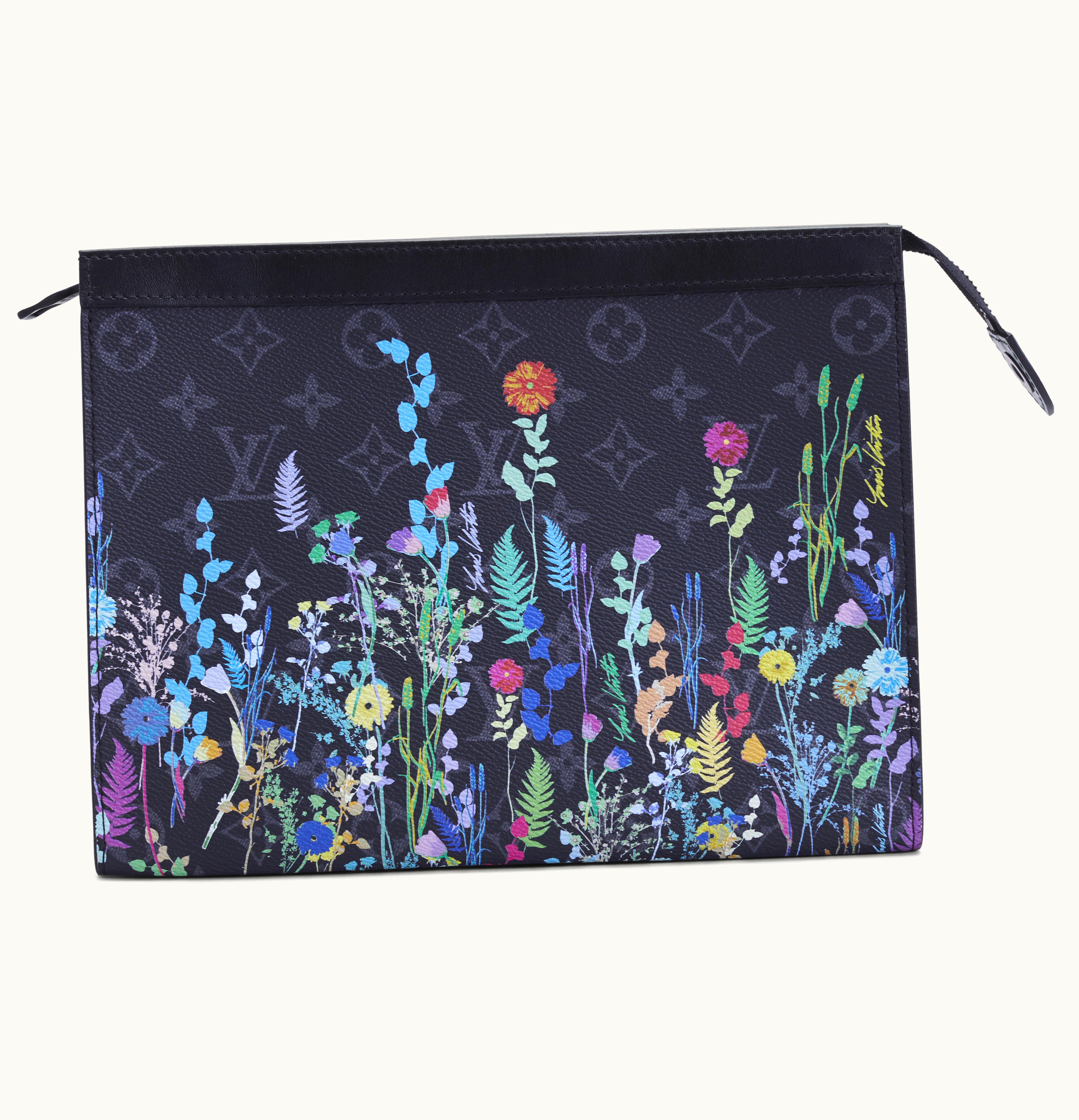 Louis Vuitton Louis Vuitton Pochette Voyage 6 Slot Monogram Eclipse Foliage