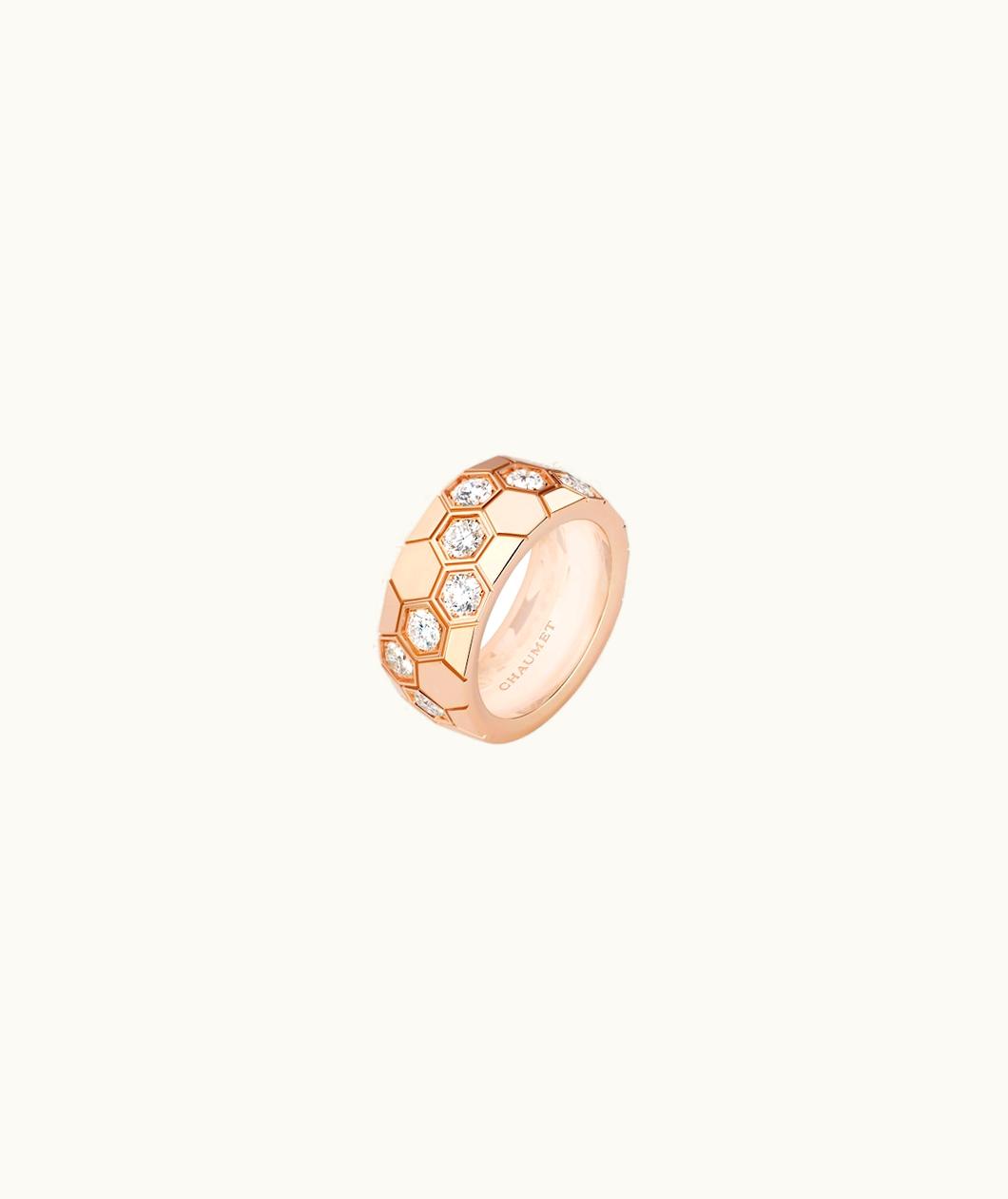 Chaumet Chaumet Bee My Love Ring Rose Gold, Diamonds 085409