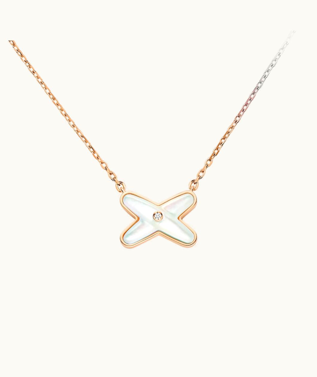 Chaumet Chaumet Jeux De Liens Pendant Rose Gold, mother-of-pearl, Diamond