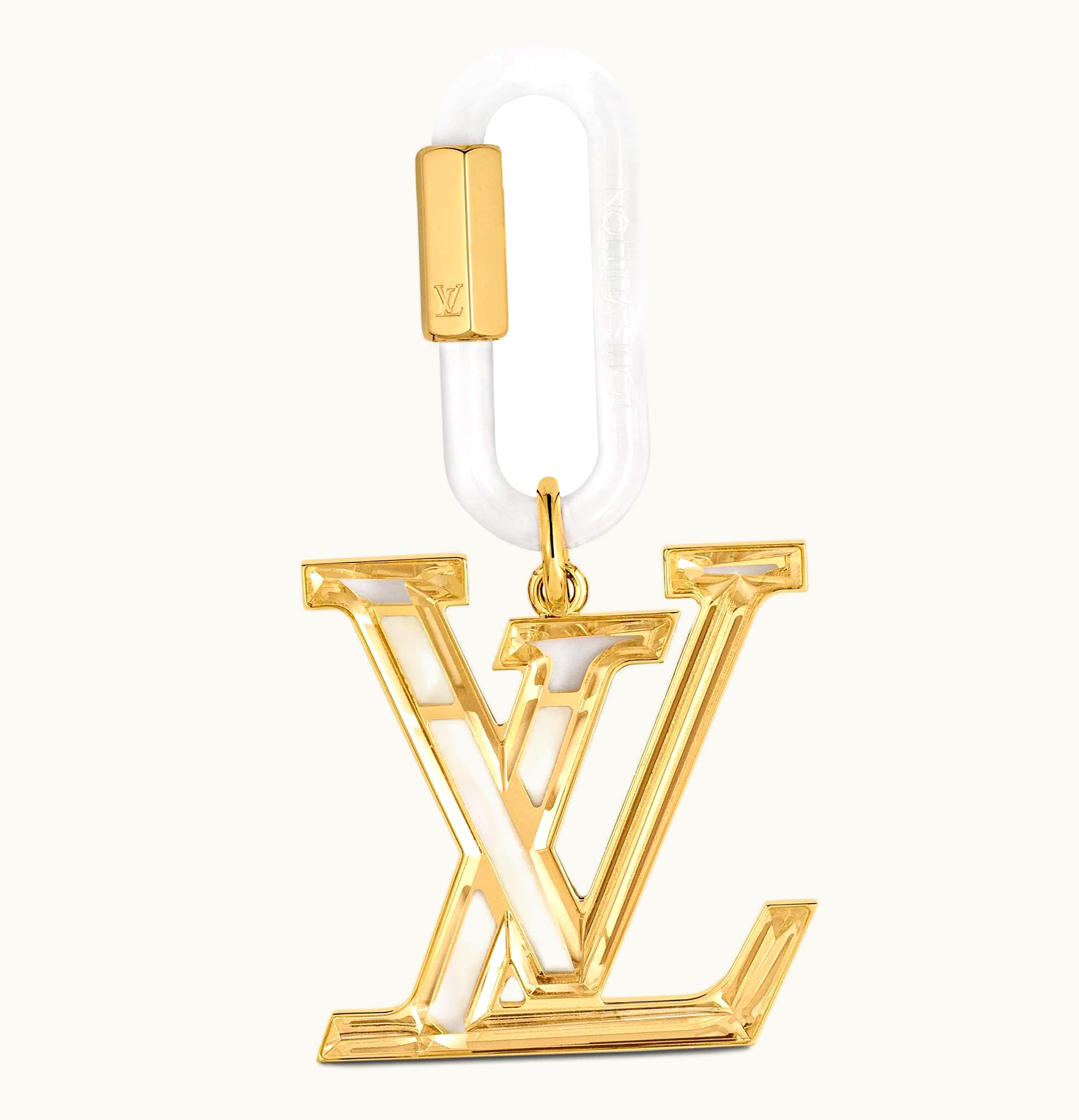 Louis Vuitton Louis Vuitton LV Prism Bag Charm Gold