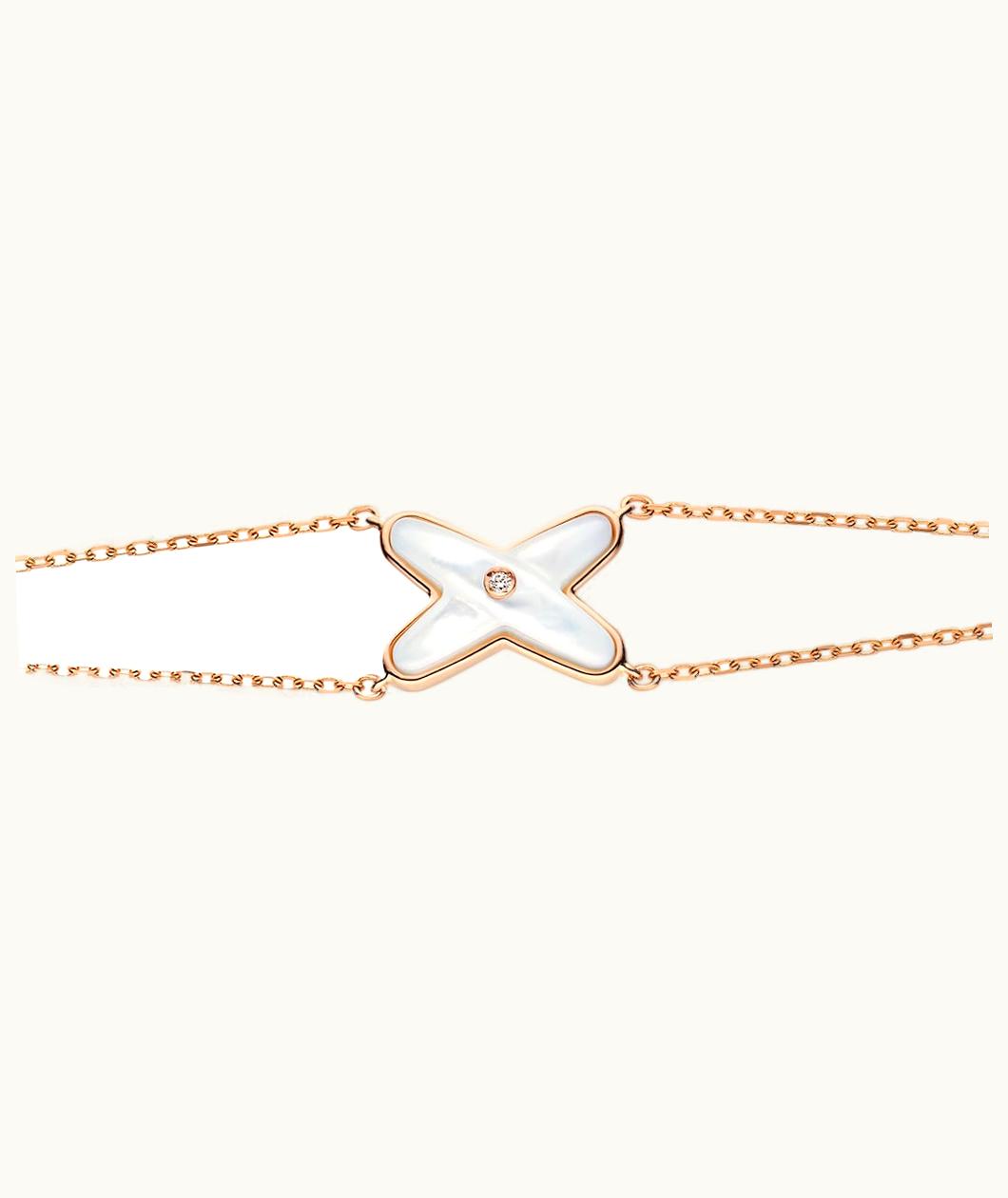 Chaumet Chaumet Jeux De Liens Bracelet Rose Gold, mother-of-pearl, Diamond