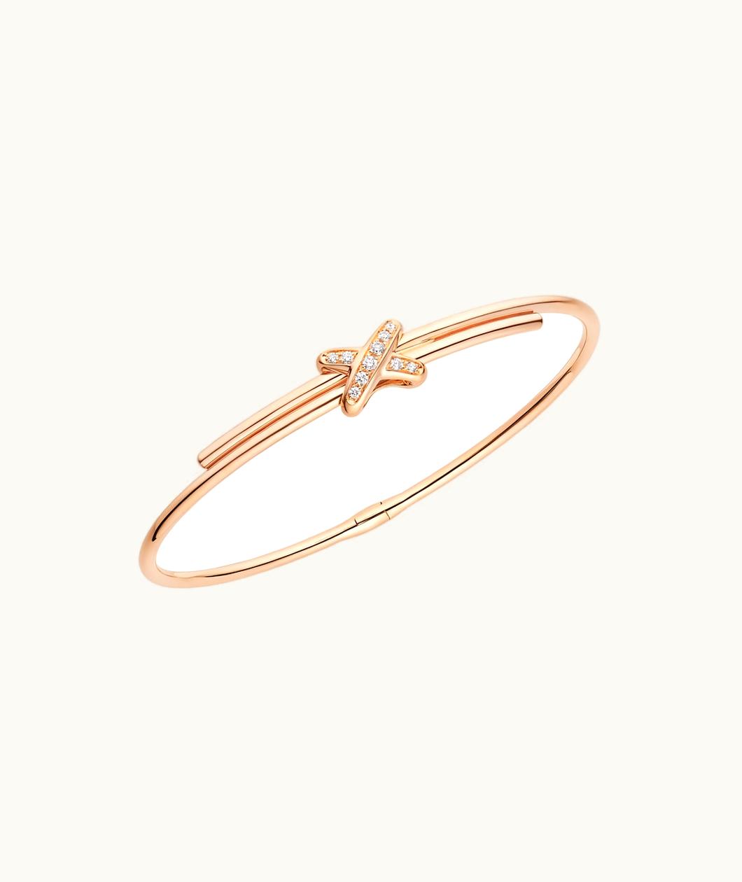 Chaumet Chaumet Jeux De Liens Bracelet Rose Gold, Diamonds 081776