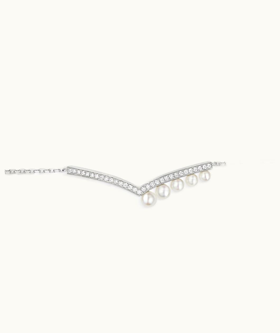 Chaumet Chaumet Joséphine Aigrette Bracelet White Gold, Pearls, Diamonds