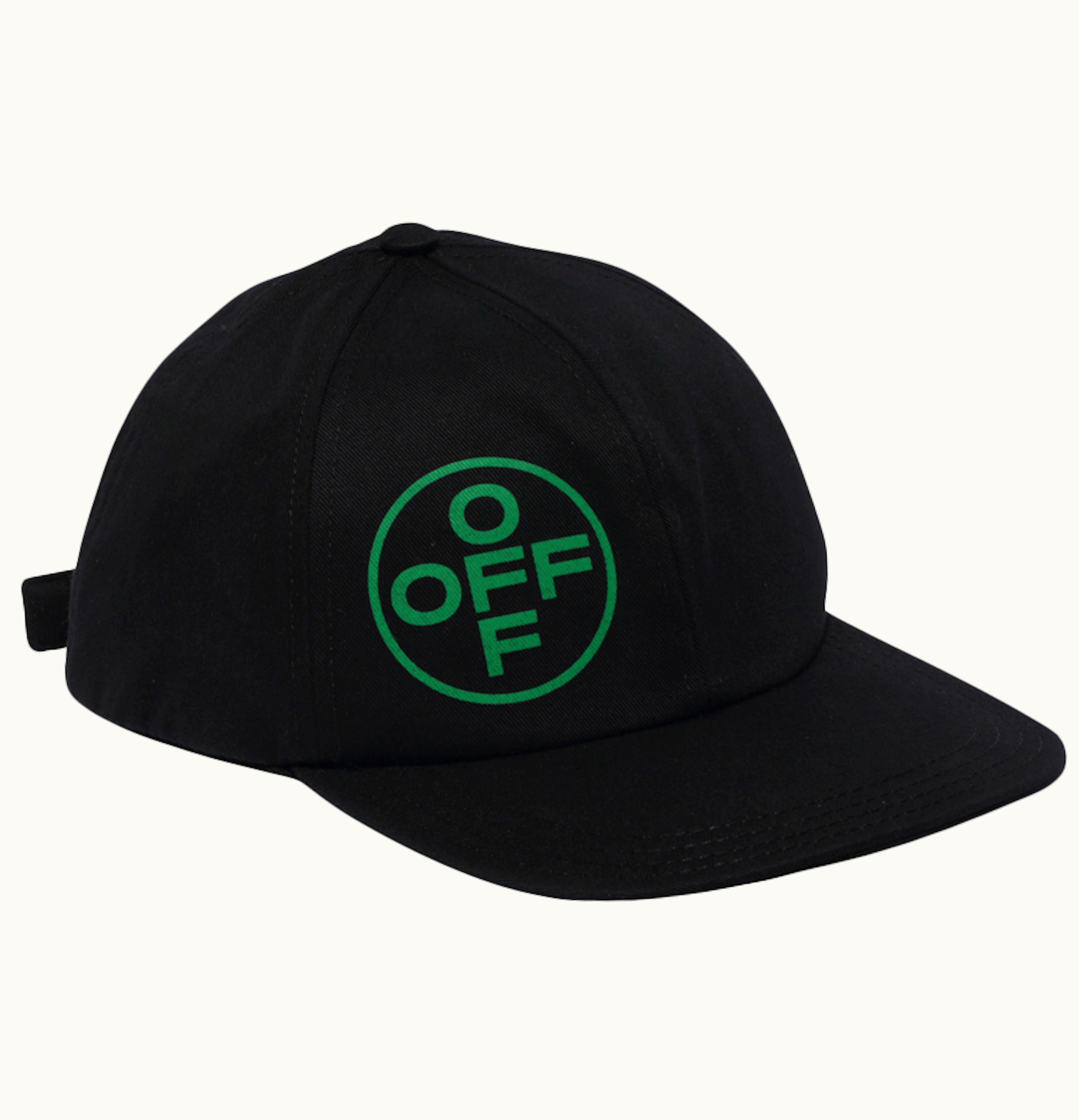 OFF-WHITE OFF WHITE Johannesburg Africa Hat Black Green White