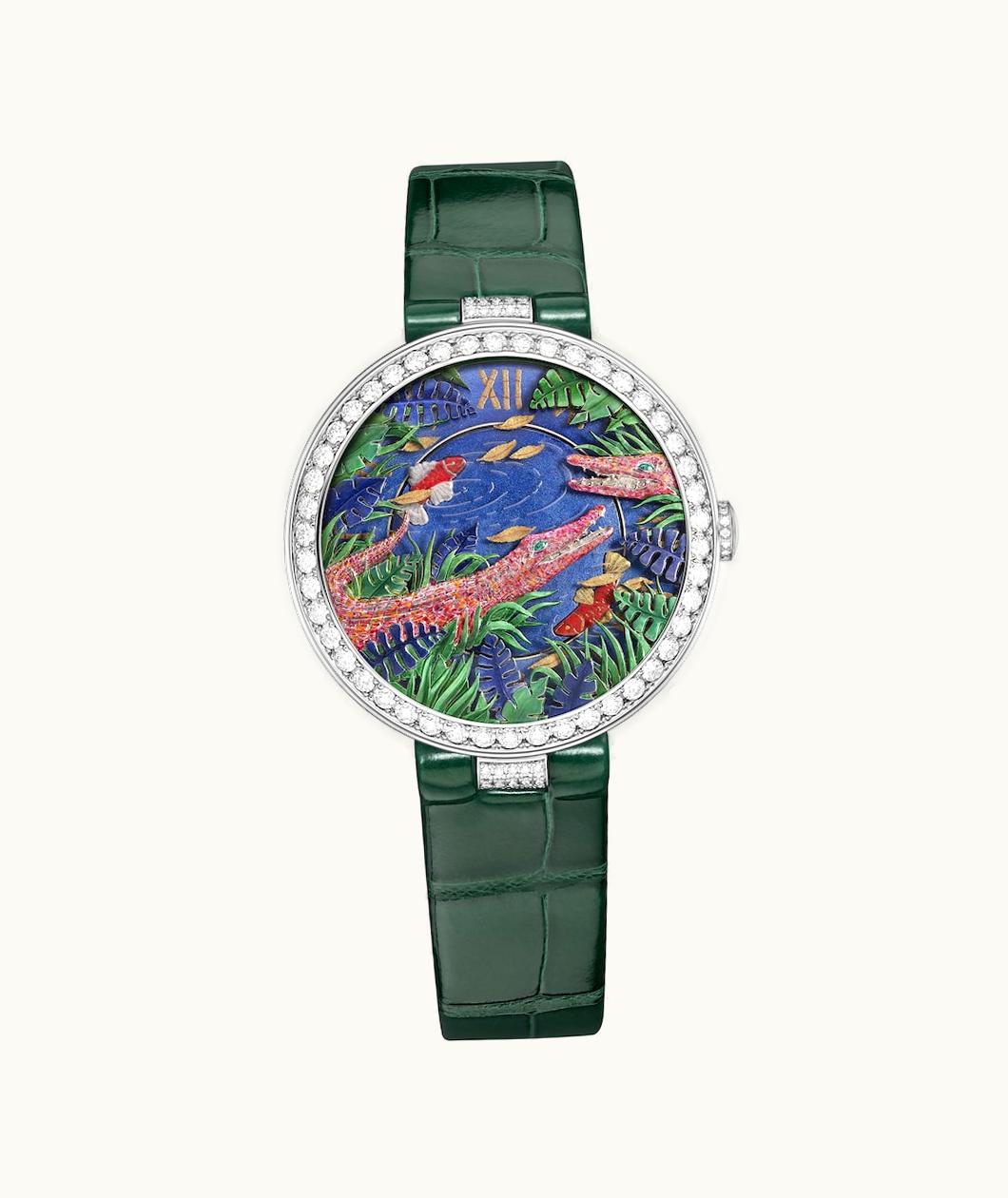 Chaumet Chaumet Espiègleries, Trésors d'Afrique Timepiece White Gold, Diamonds