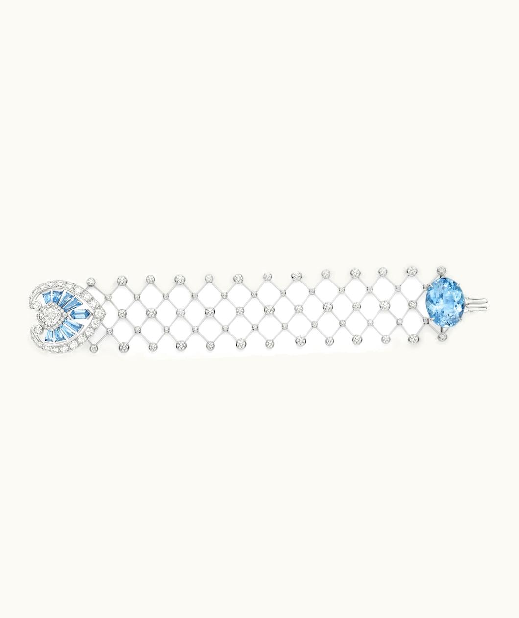 Chaumet Chaumet Promenades Impériales Bracelet White Gold, Aquamarines, Diamonds