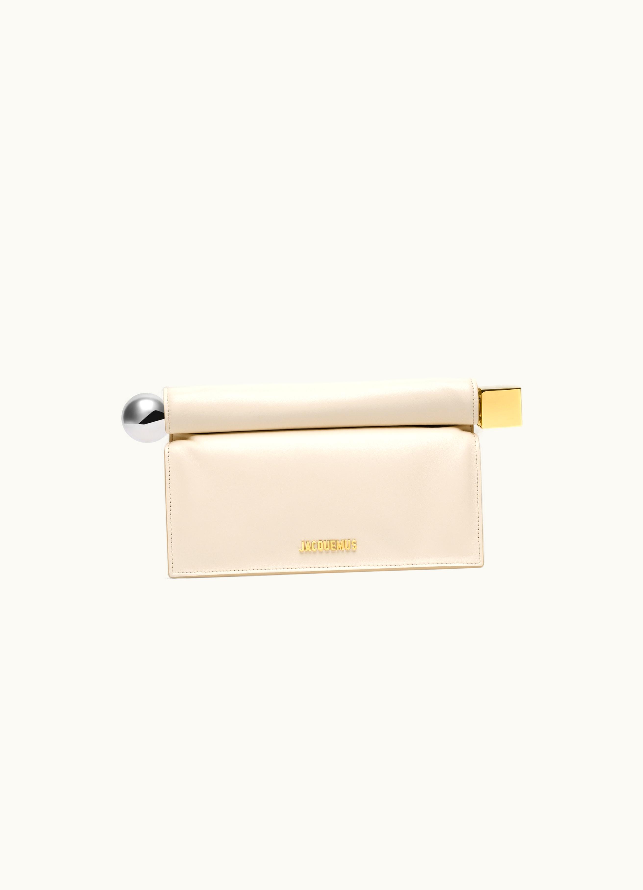 Jacquemus Jacquemus La Pochette Rond Carré Light Ivory