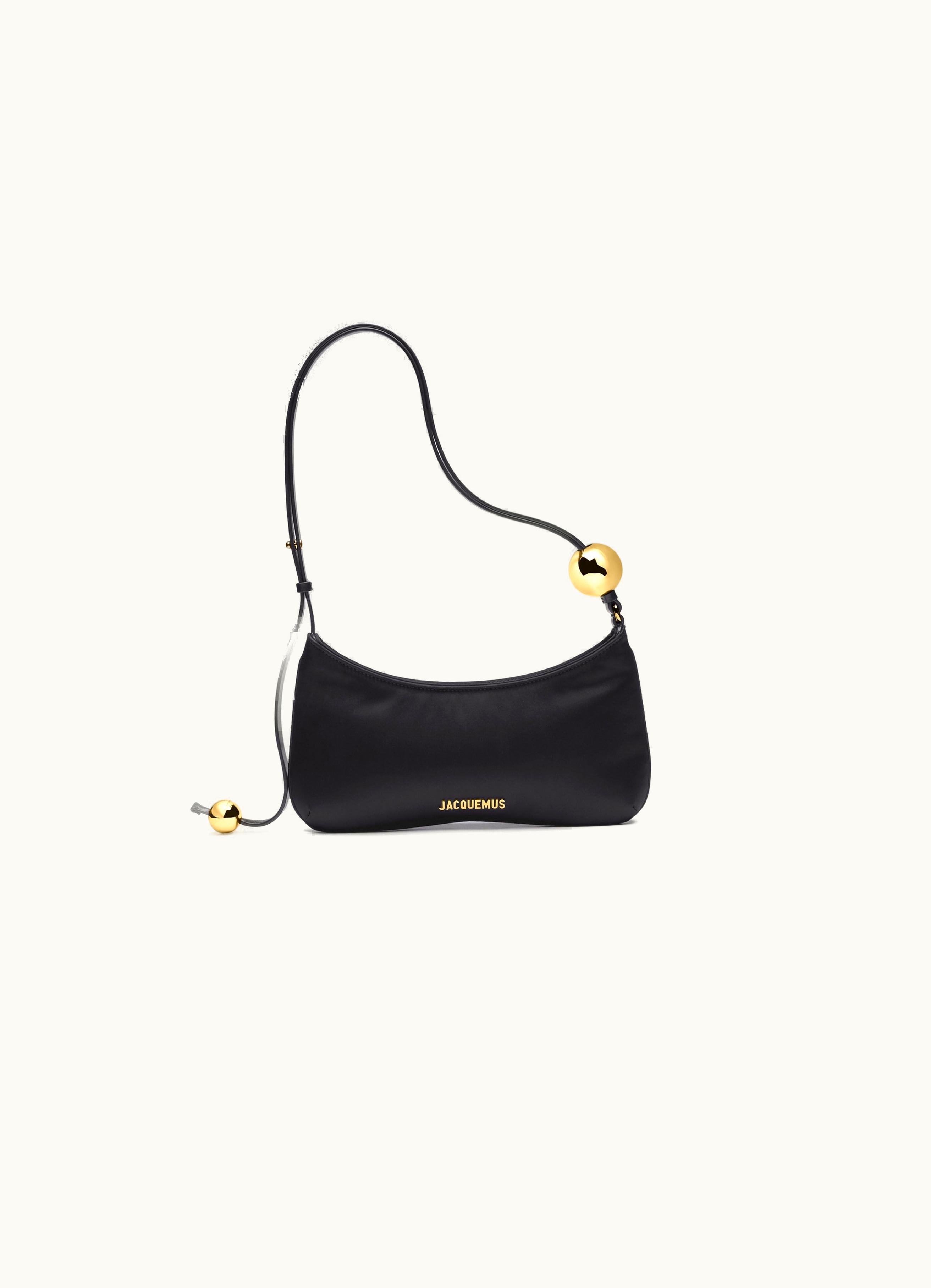 Jacquemus Jacquemus Le Bisou Perle Black Shoulder Bag