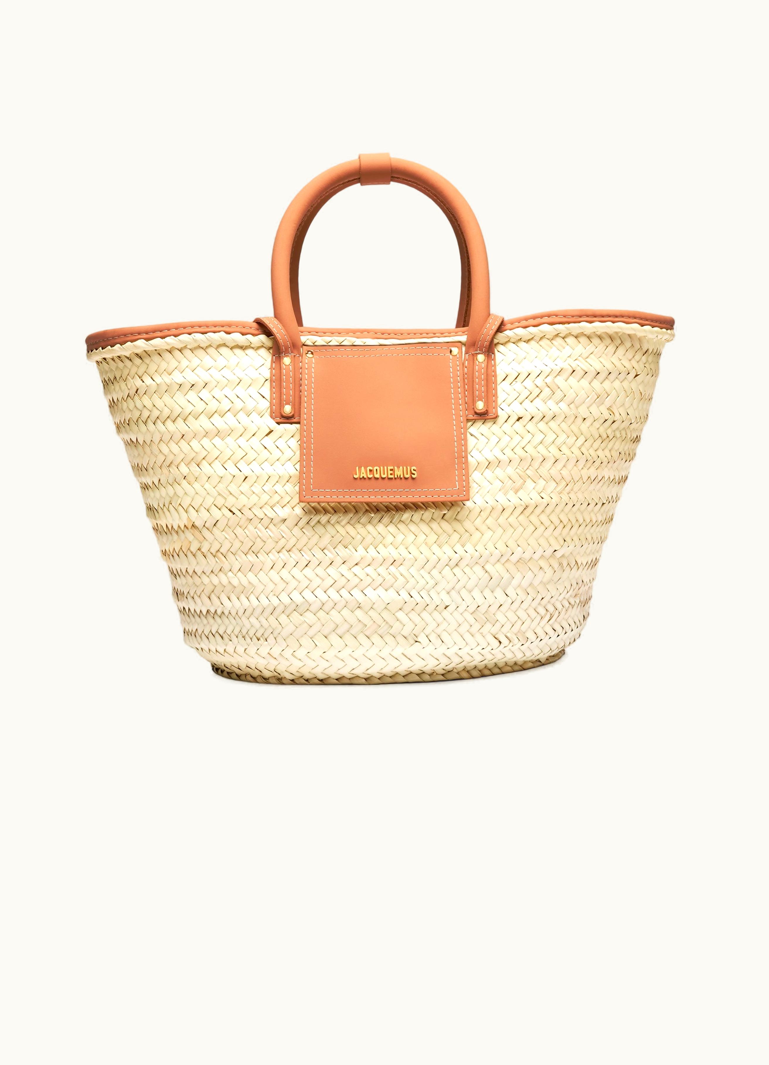 Jacquemus Jacquemus Le Panier Soli Seaside Tote Bag Light Brown