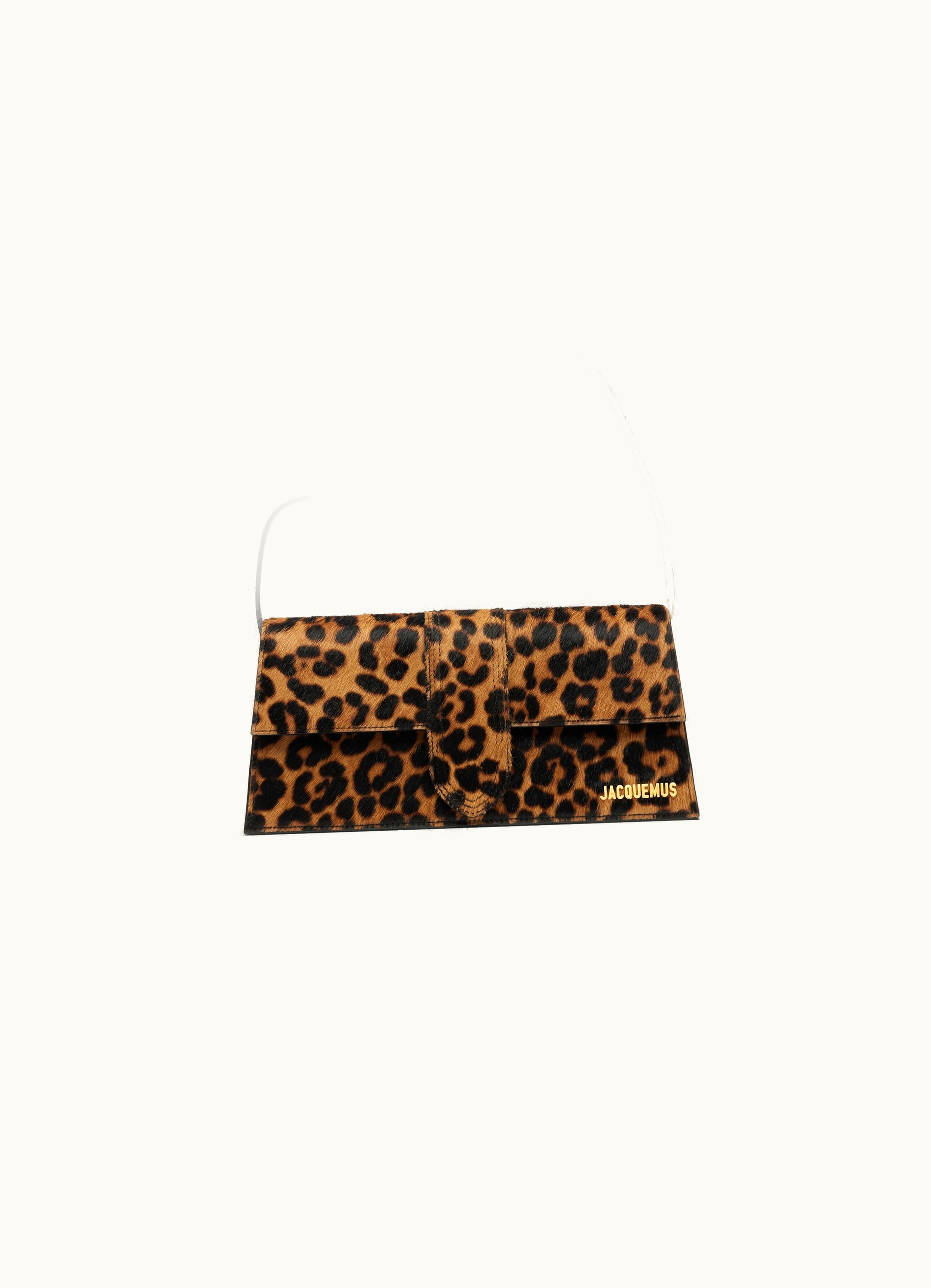 Jacquemus Jacquemus Le Bambino Long Print Leopard Brown
