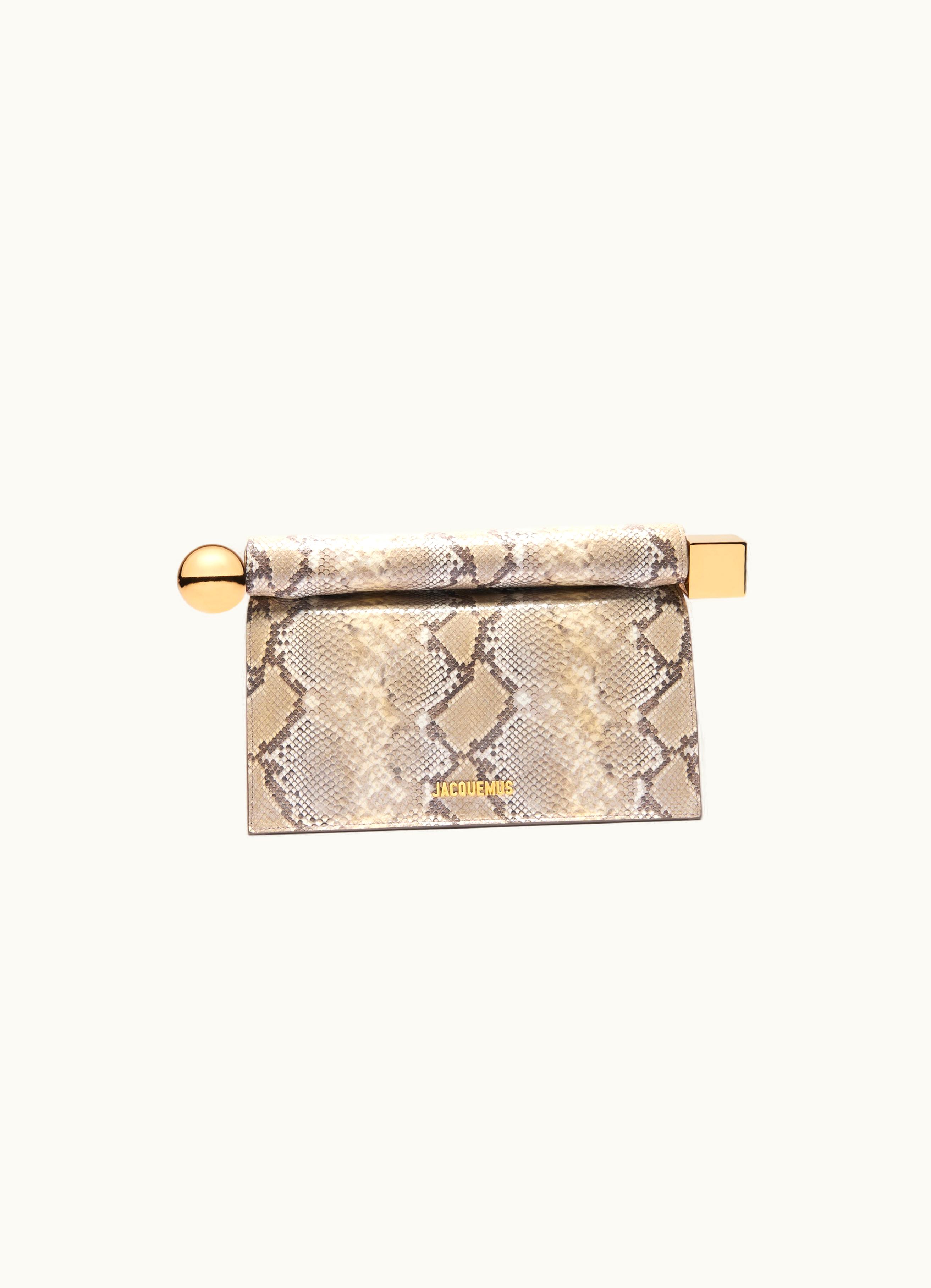 Jacquemus Jacquemus La Pochette Rond Carré Beige