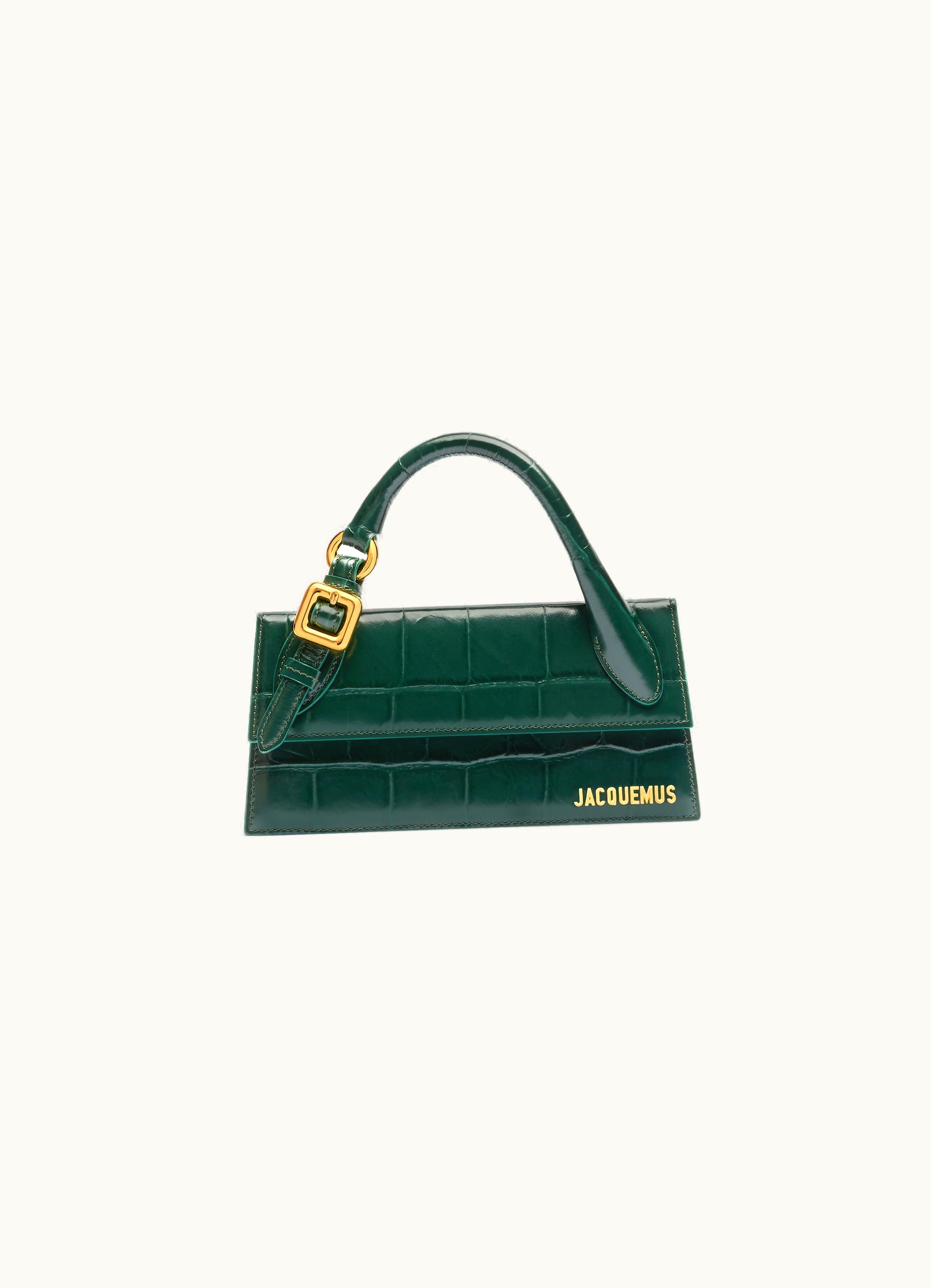 Jacquemus Jacquemus Le Chiquito Long Boucle Dark Green