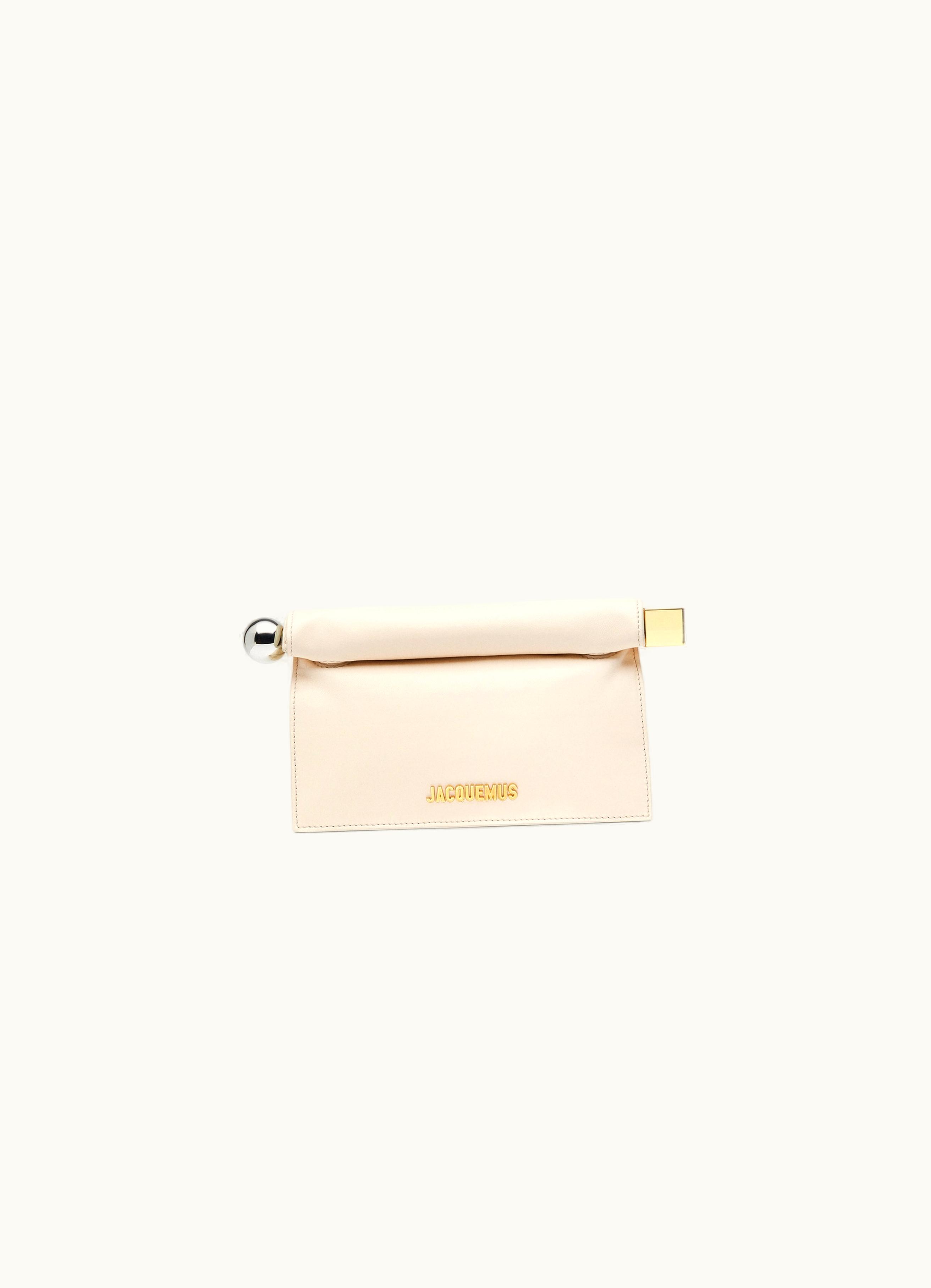 Jacquemus Jacquemus La Petite Pochette Rond Carré Light Ivory