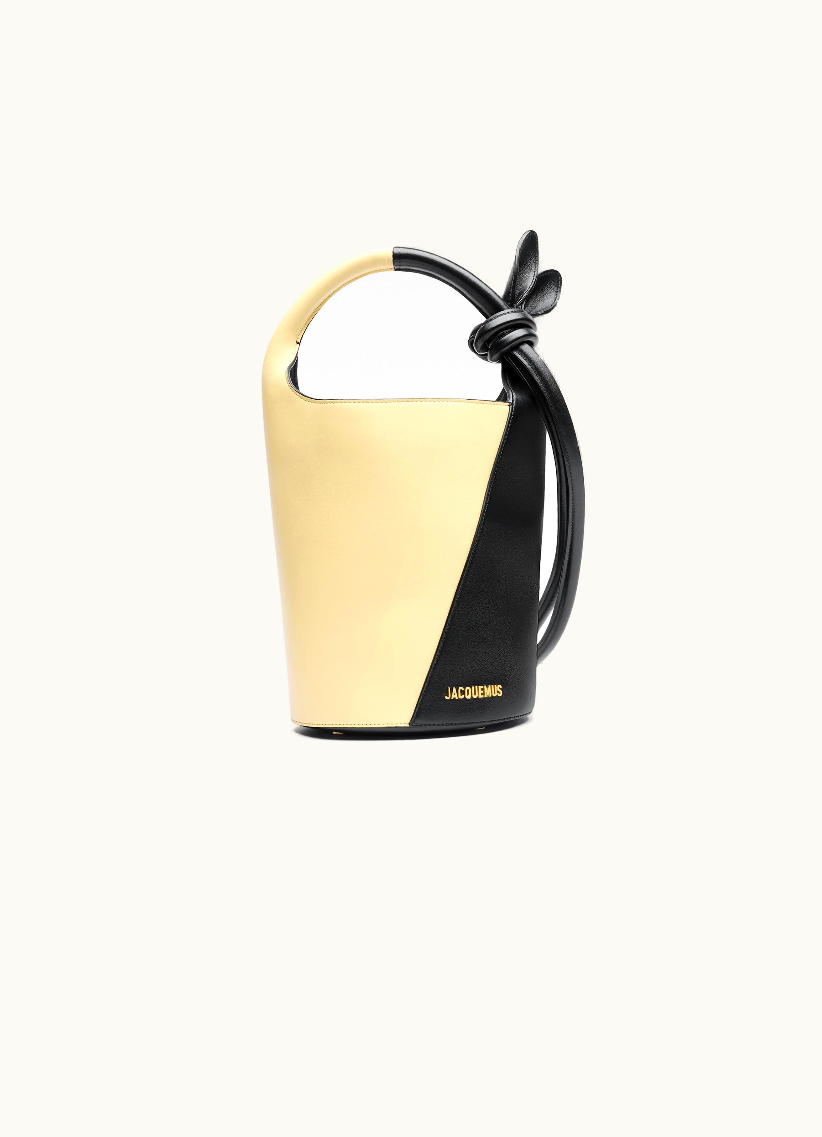 Jacquemus Jacquemus Le Petit Tourni Pale Yellow Black