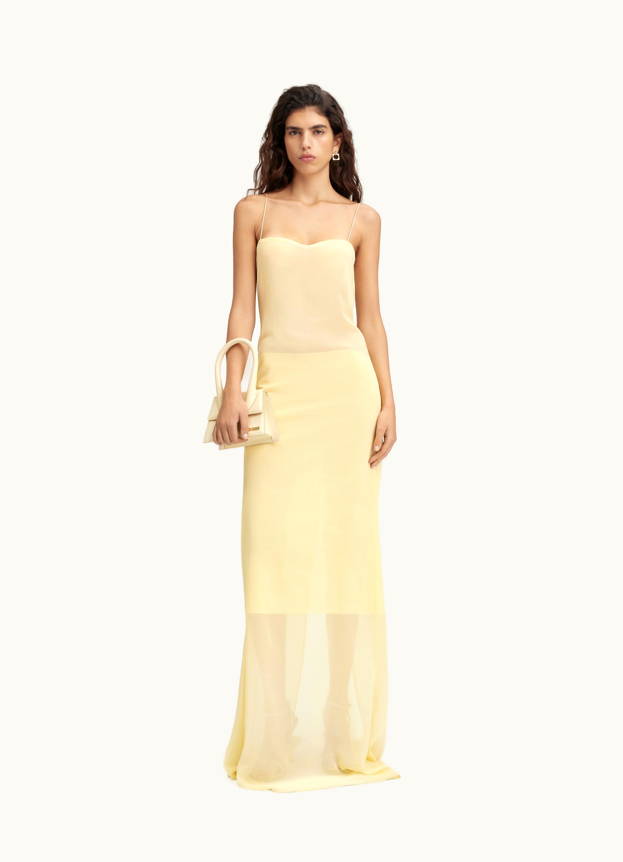 Jacquemus Jacquemus La Robe Brezza Pale Yellow