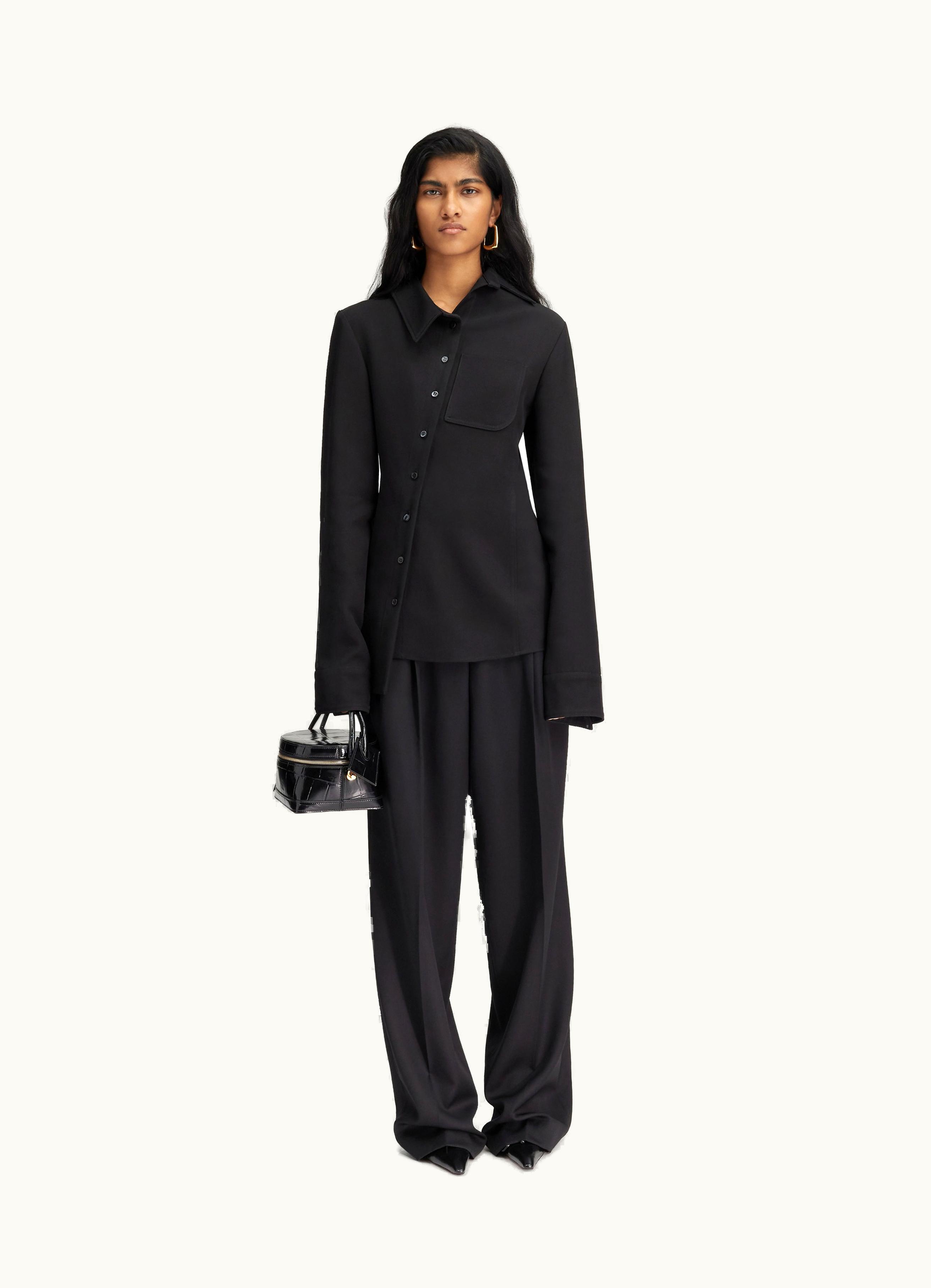 Jacquemus Jacquemus La Chemise Pablo Black