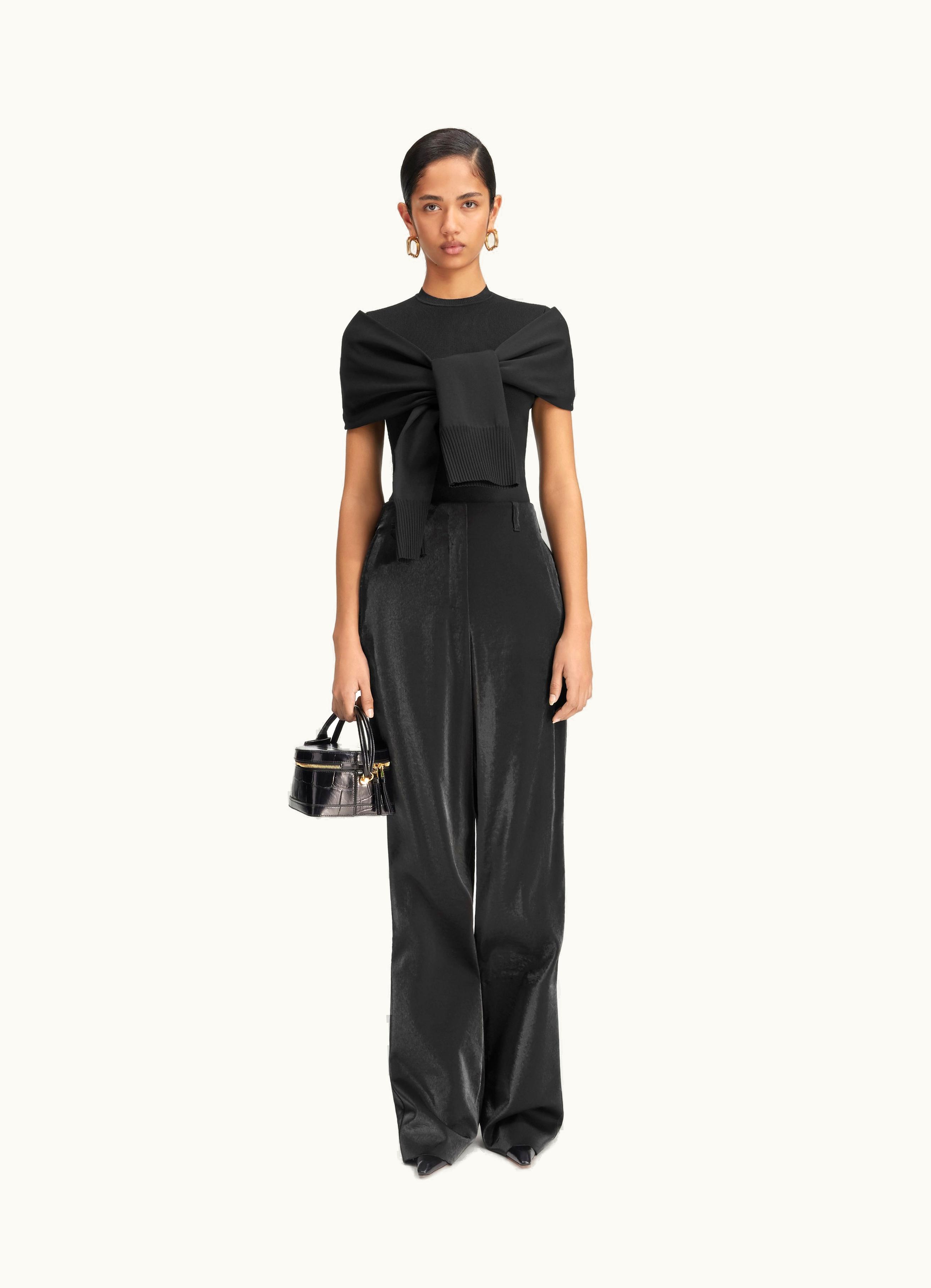 Jacquemus Jacquemus Le Pantalon Cubo Black