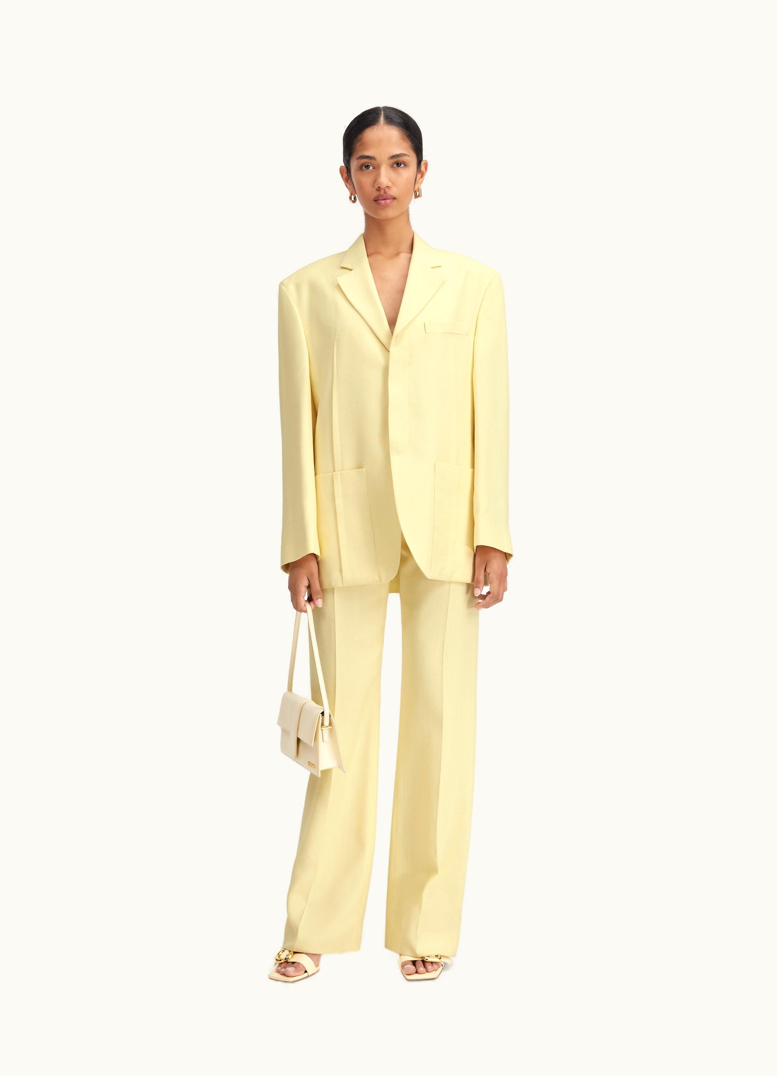 Jacquemus Jacquemus La Veste D'homme Pale Yellow