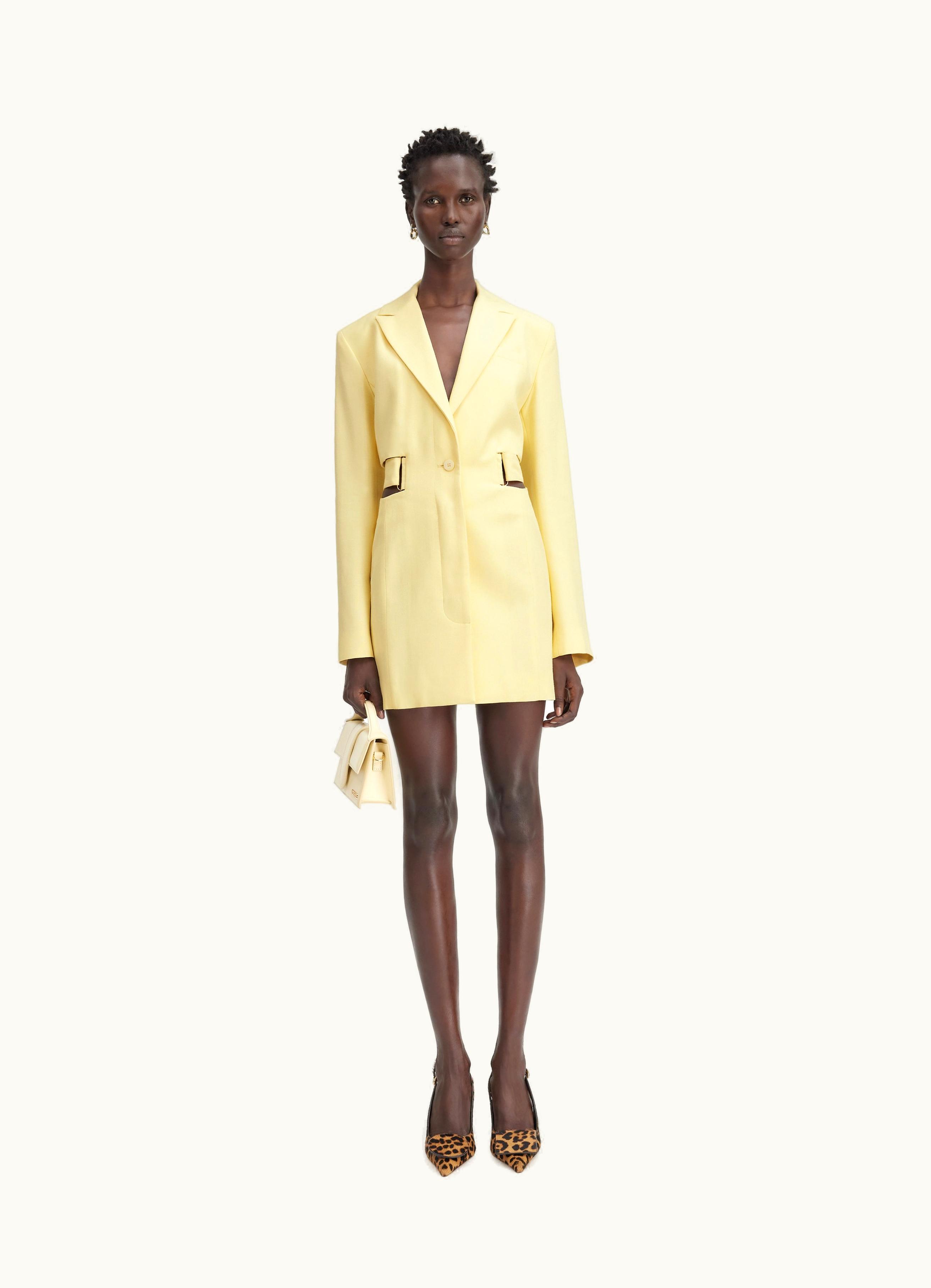 Jacquemus Jacquemus La Robe Bari Pale Yellow