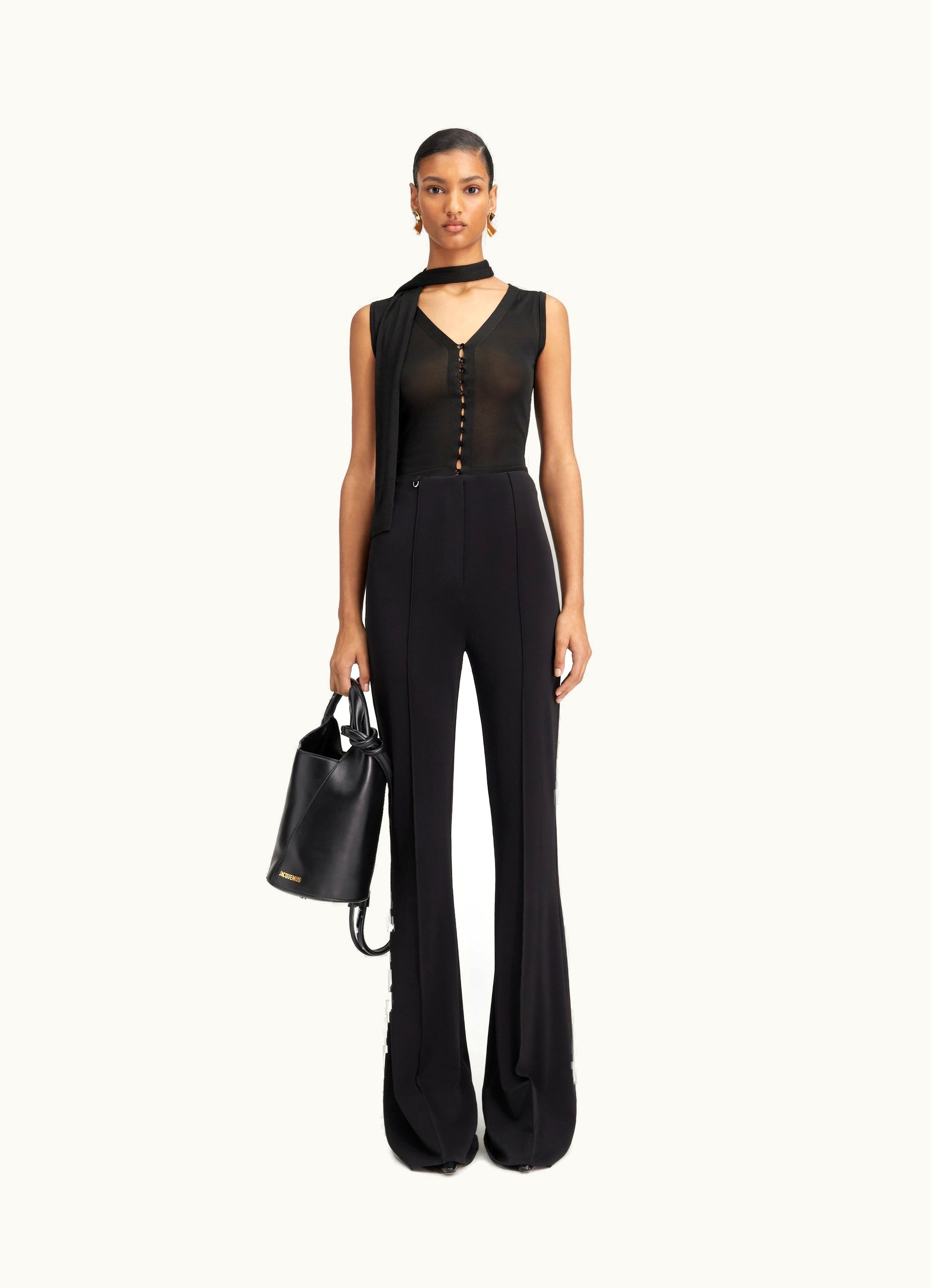 Jacquemus Jacquemus Le Pantalon Apollo Black