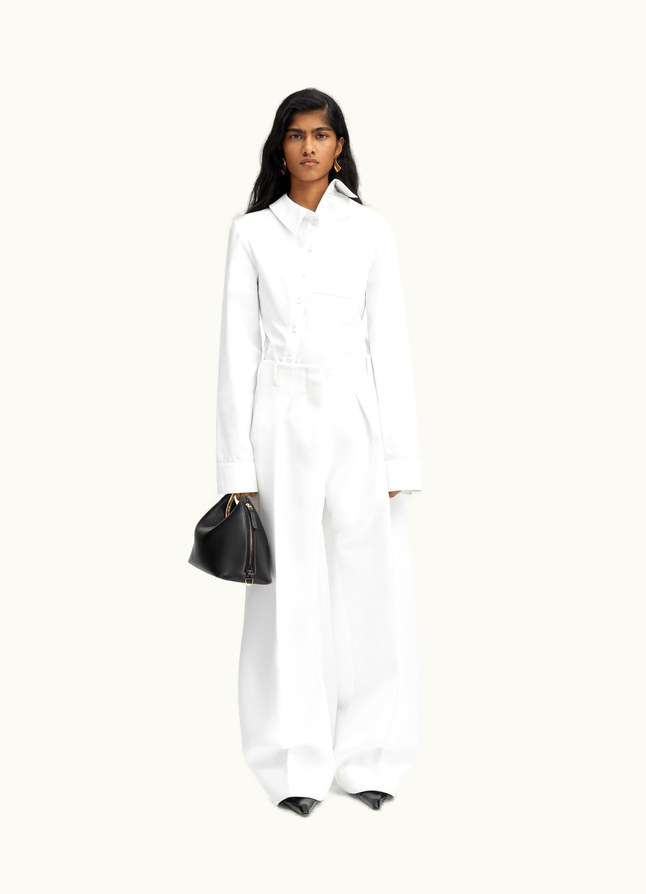 Jacquemus Jacquemus Le Pantalon Ovalo White