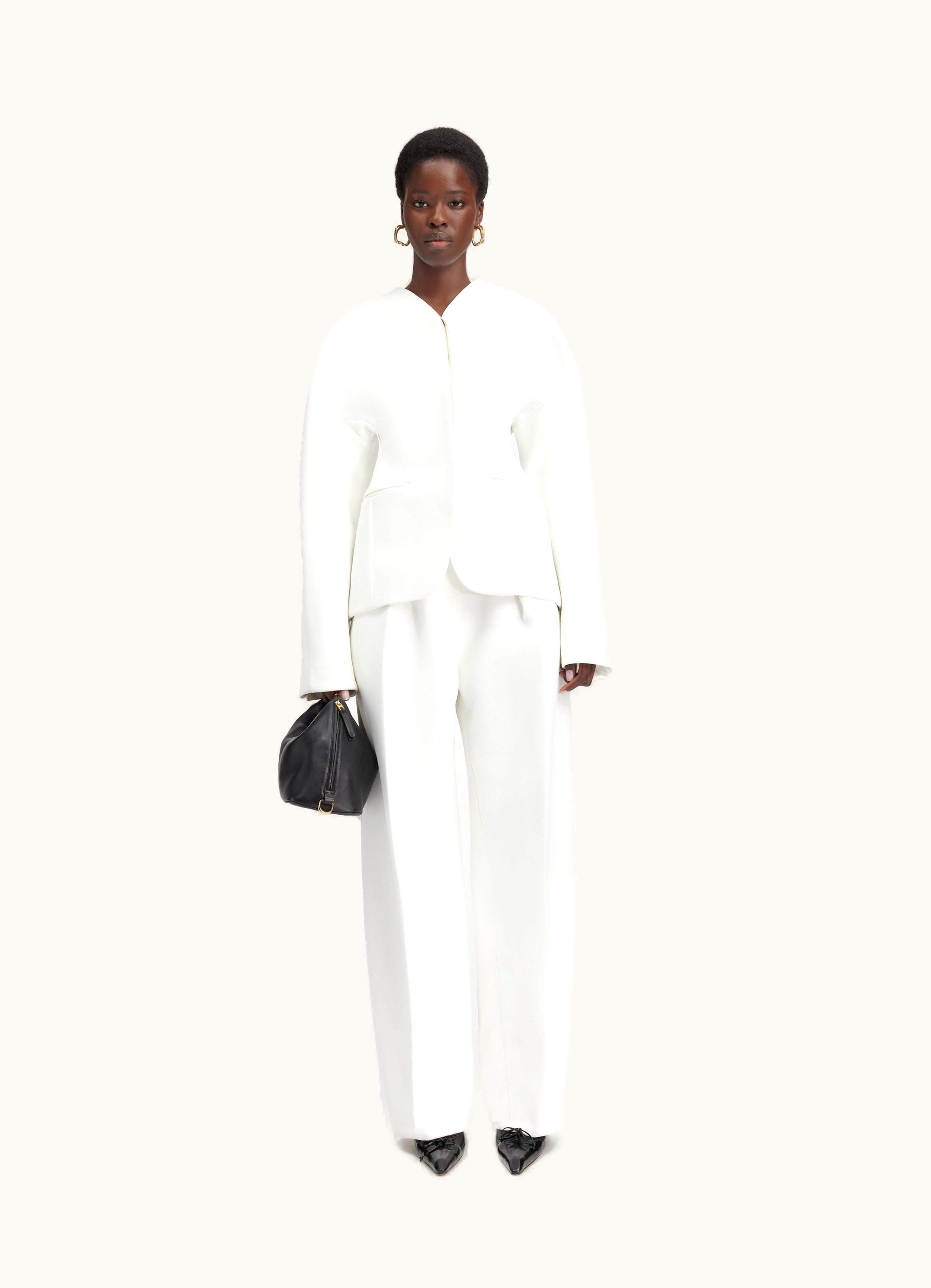 Jacquemus Jacquemus La Veste Ovalo White