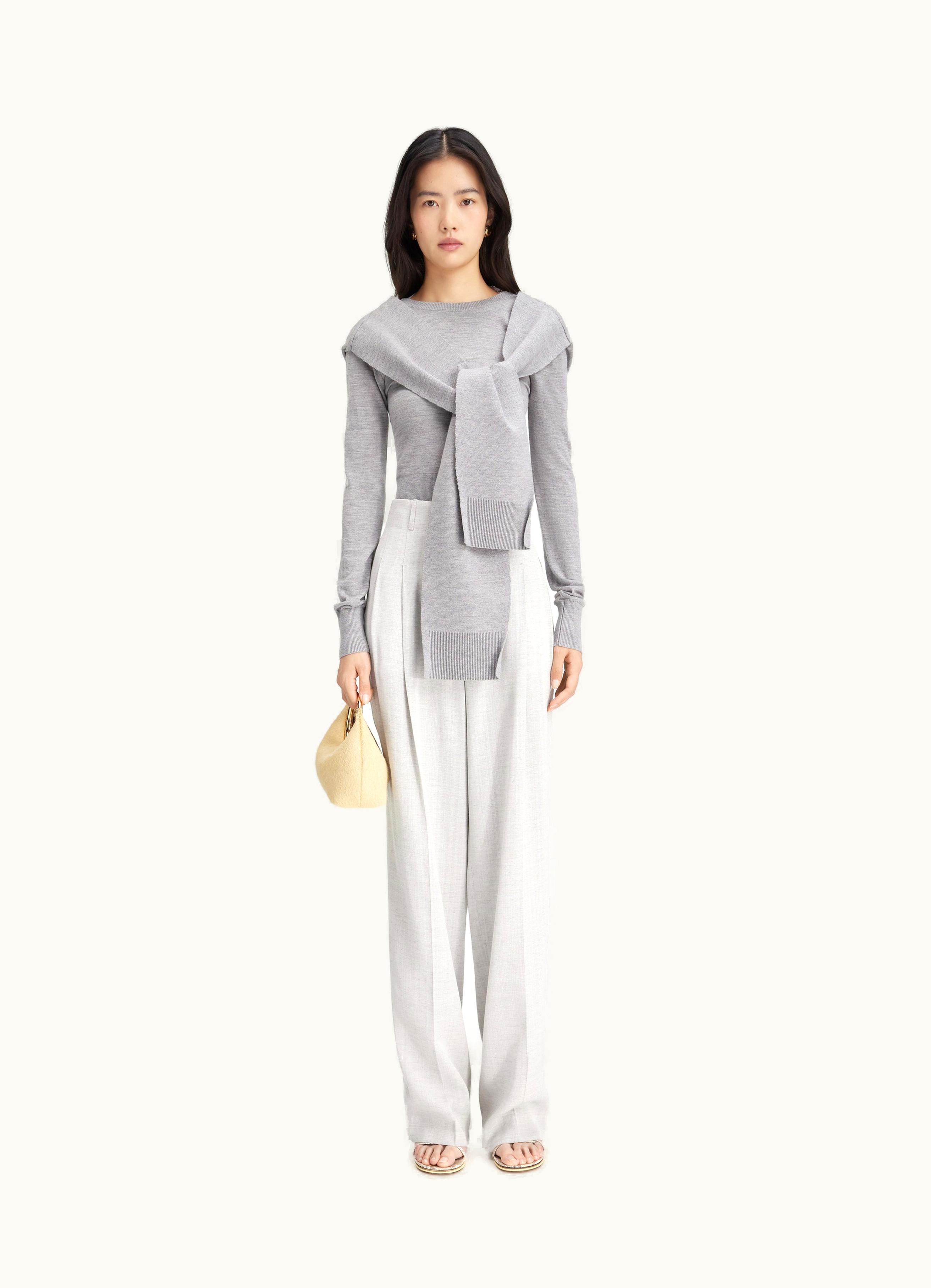 Jacquemus Jacquemus Le Pull Rica Grey