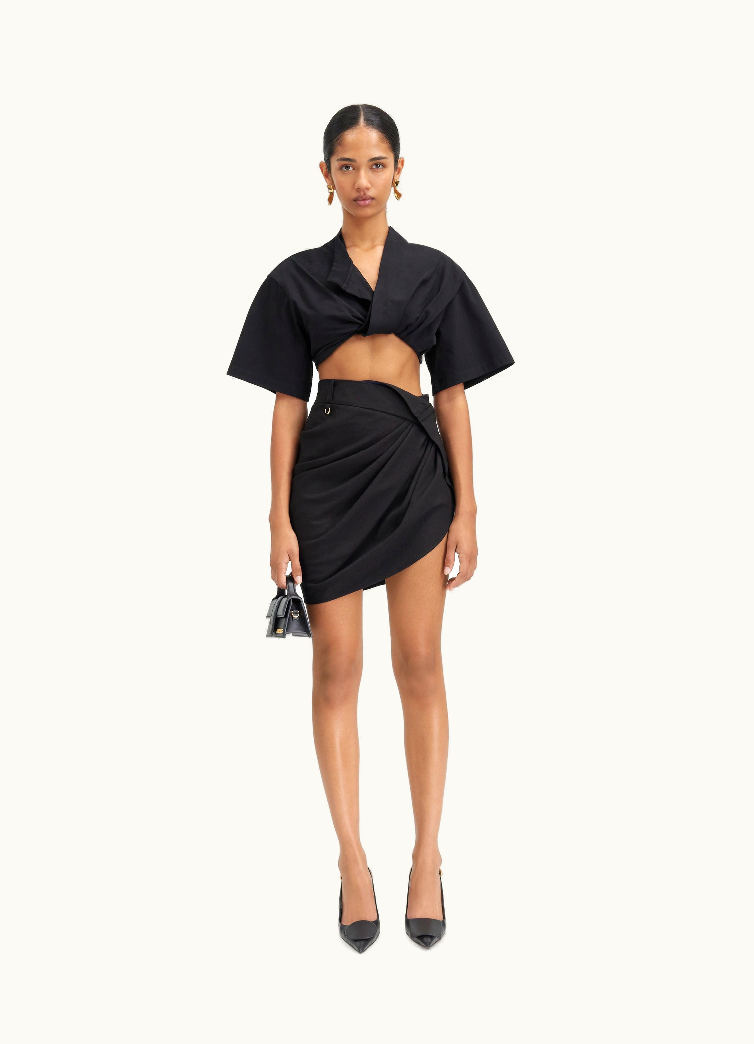 Jacquemus Jacquemus La Mini Jupe Saudade Black