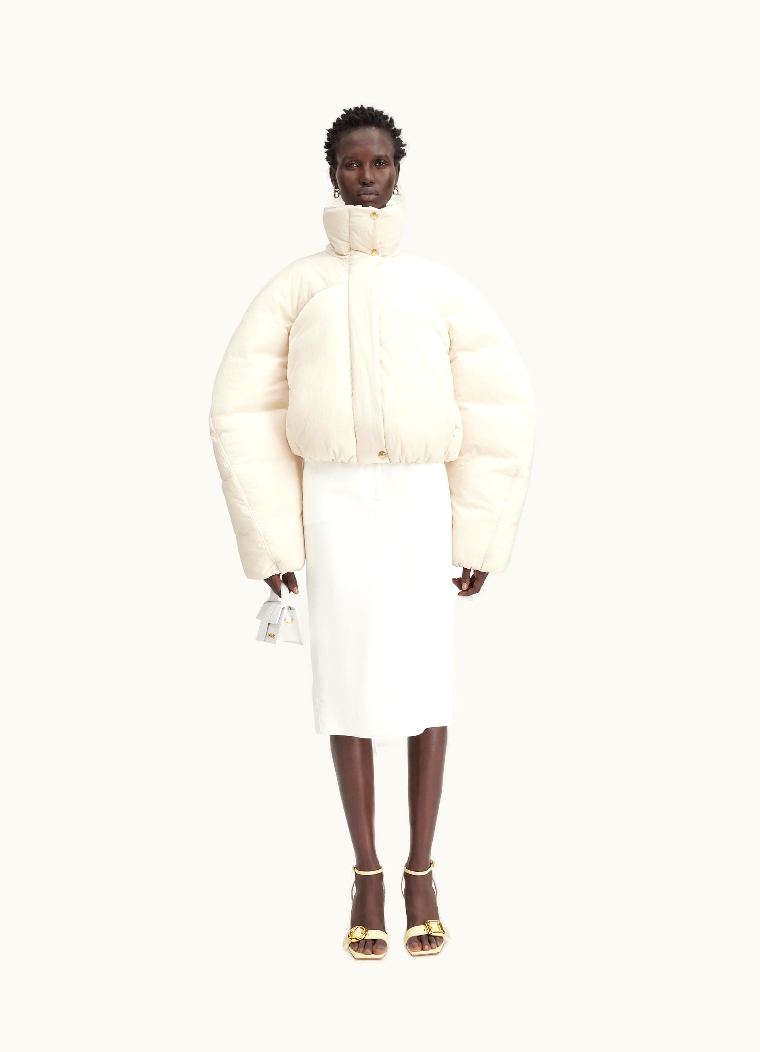 Jacquemus Jacquemus La Doudoune Courte Caraco Off-White