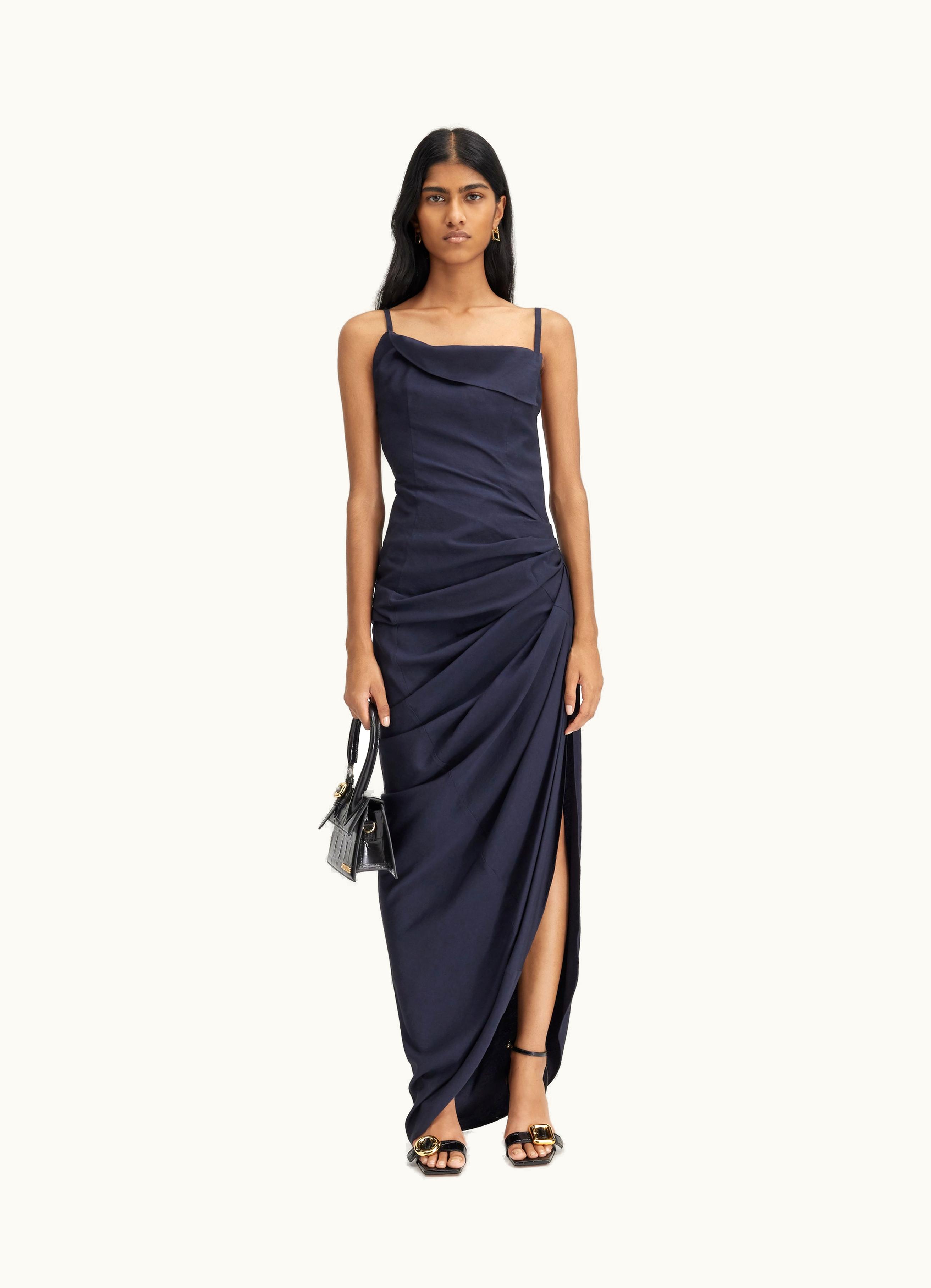 Jacquemus Jacquemus La Robe Saudade Longue Dark Navy