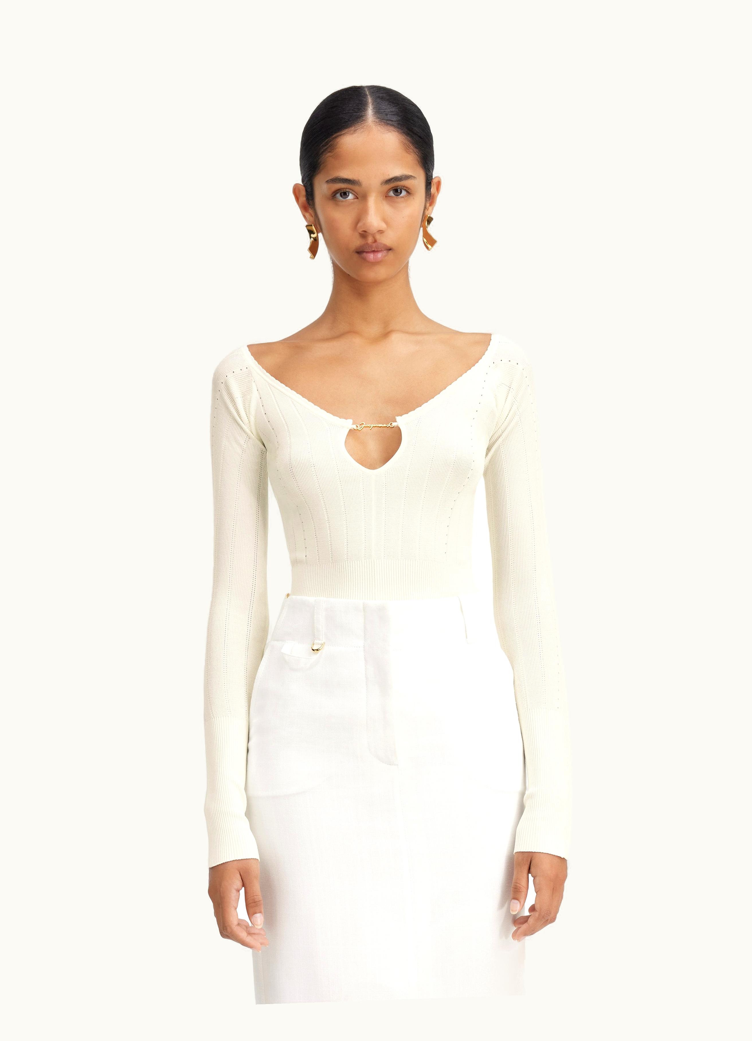 Jacquemus Jacquemus Le Haut Pralù Off-White