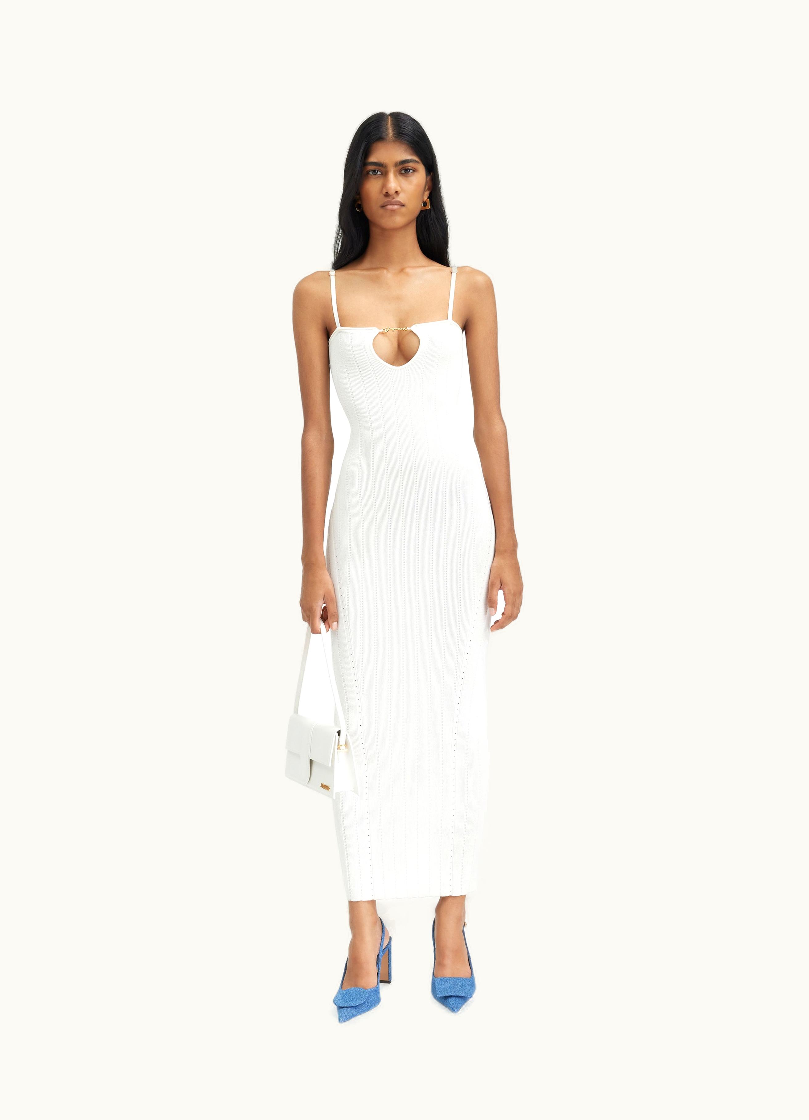 Jacquemus Jacquemus La Robe Sierra Bretelles Off-White