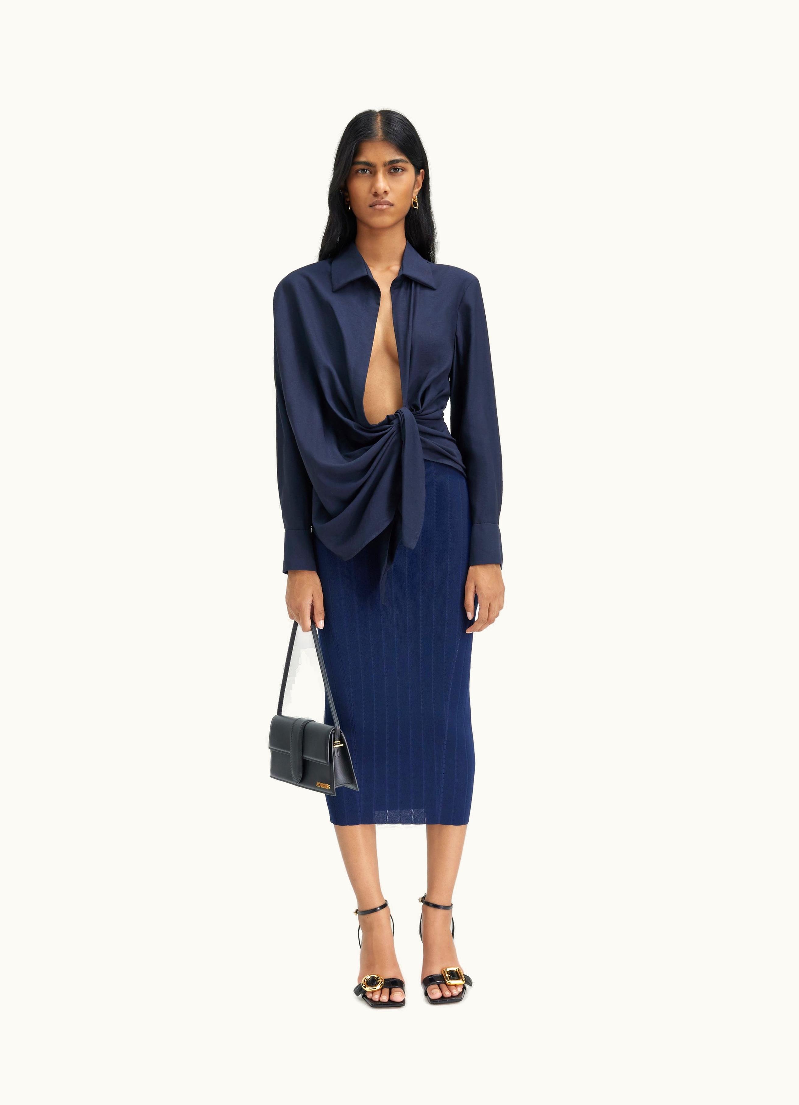 Jacquemus Jacquemus La Chemise Bahia Dark Navy