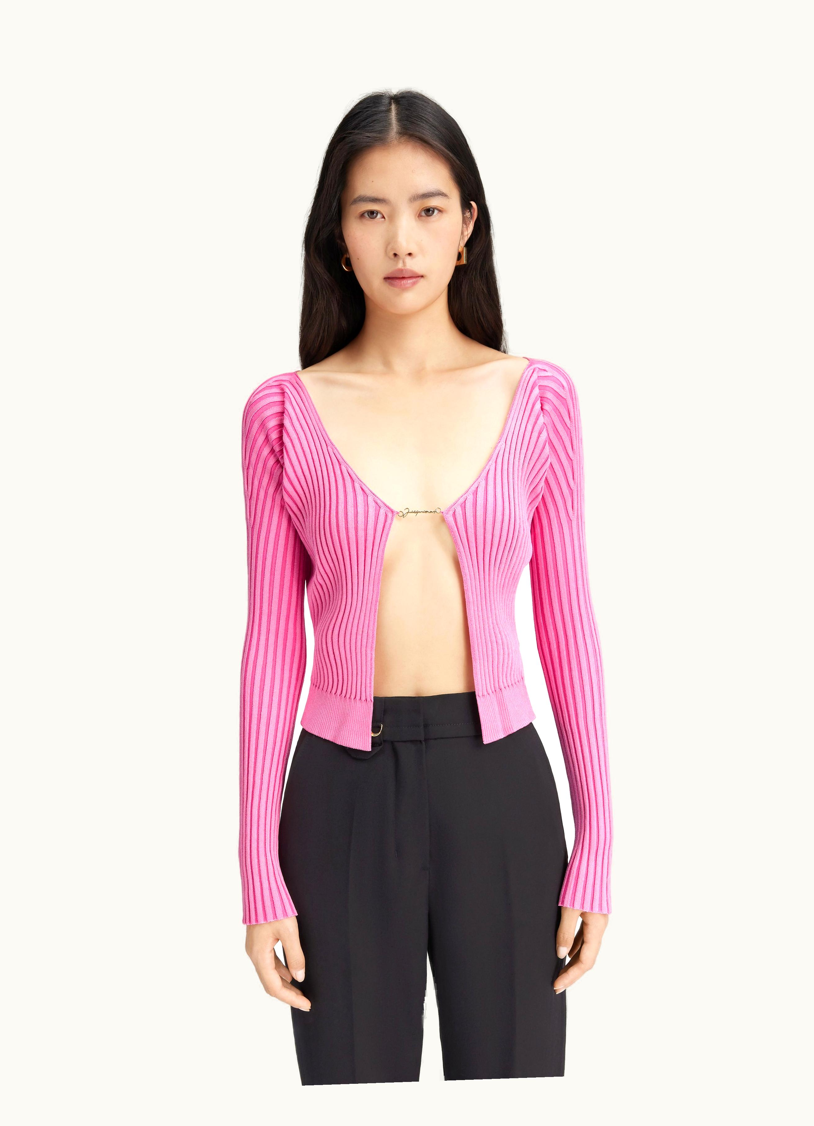 Jacquemus Jacquemus La Maille Pralù Longue Pink