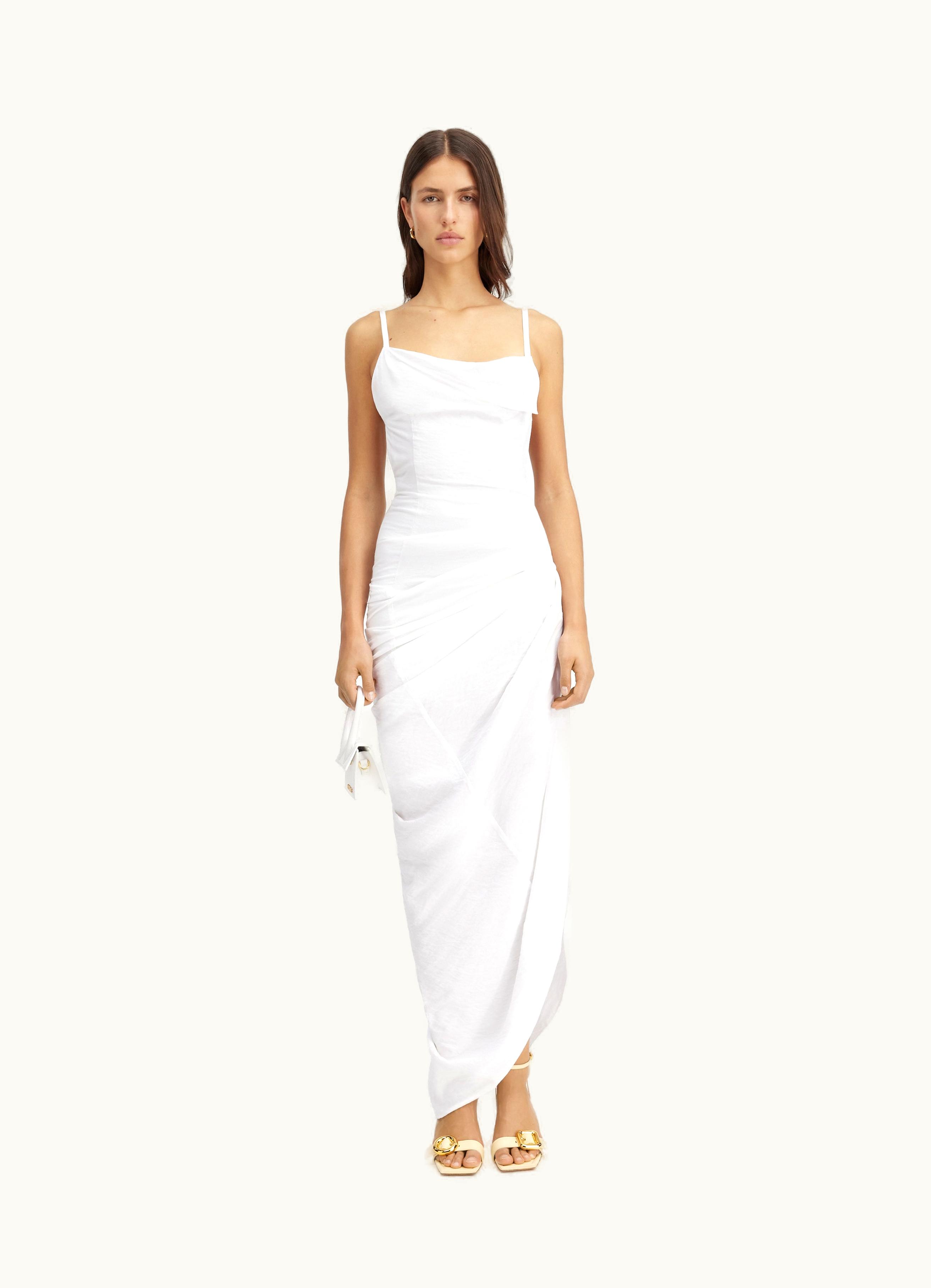 Jacquemus Jacquemus La Robe Saudade Longue White