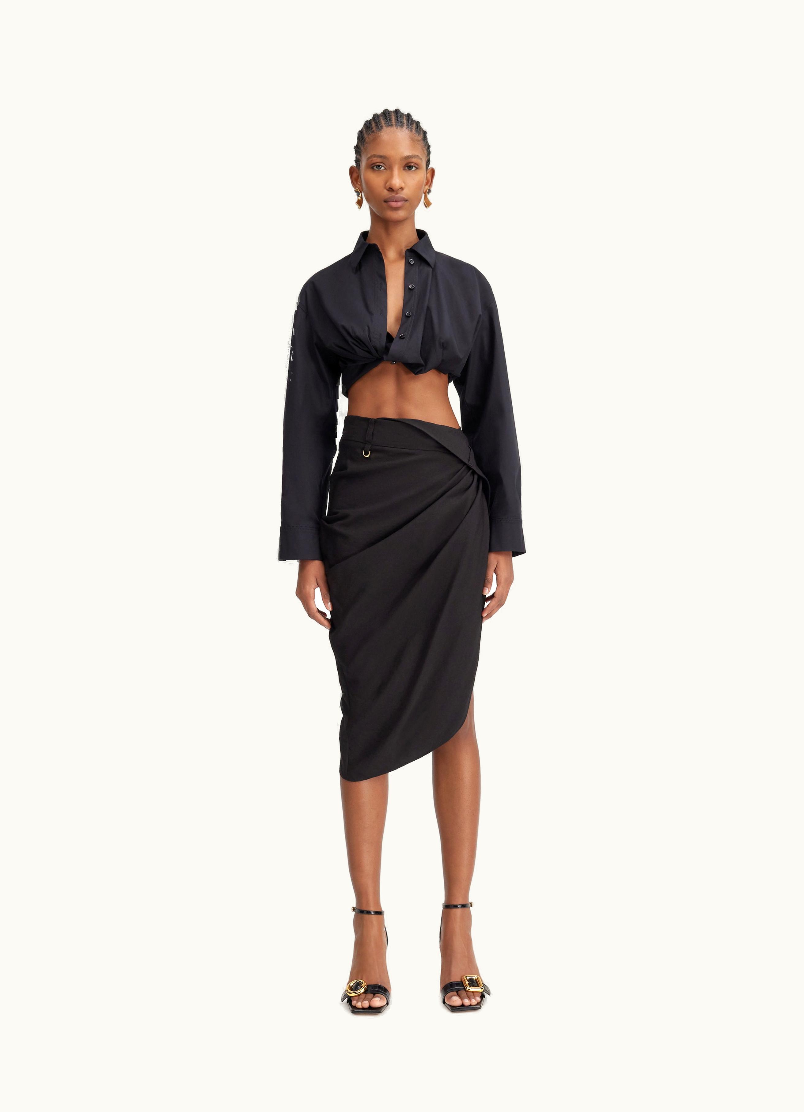 Jacquemus Jacquemus La Jupe Saudade Black