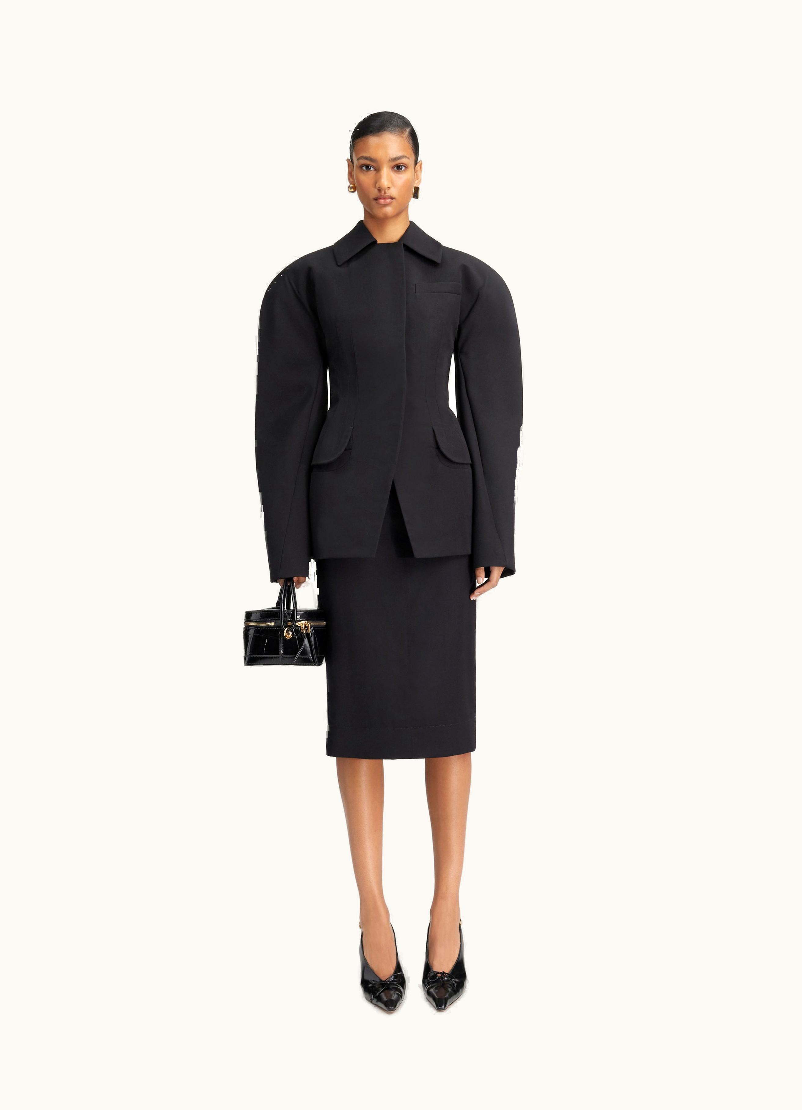 Jacquemus Jacquemus La Veste Castagna Black