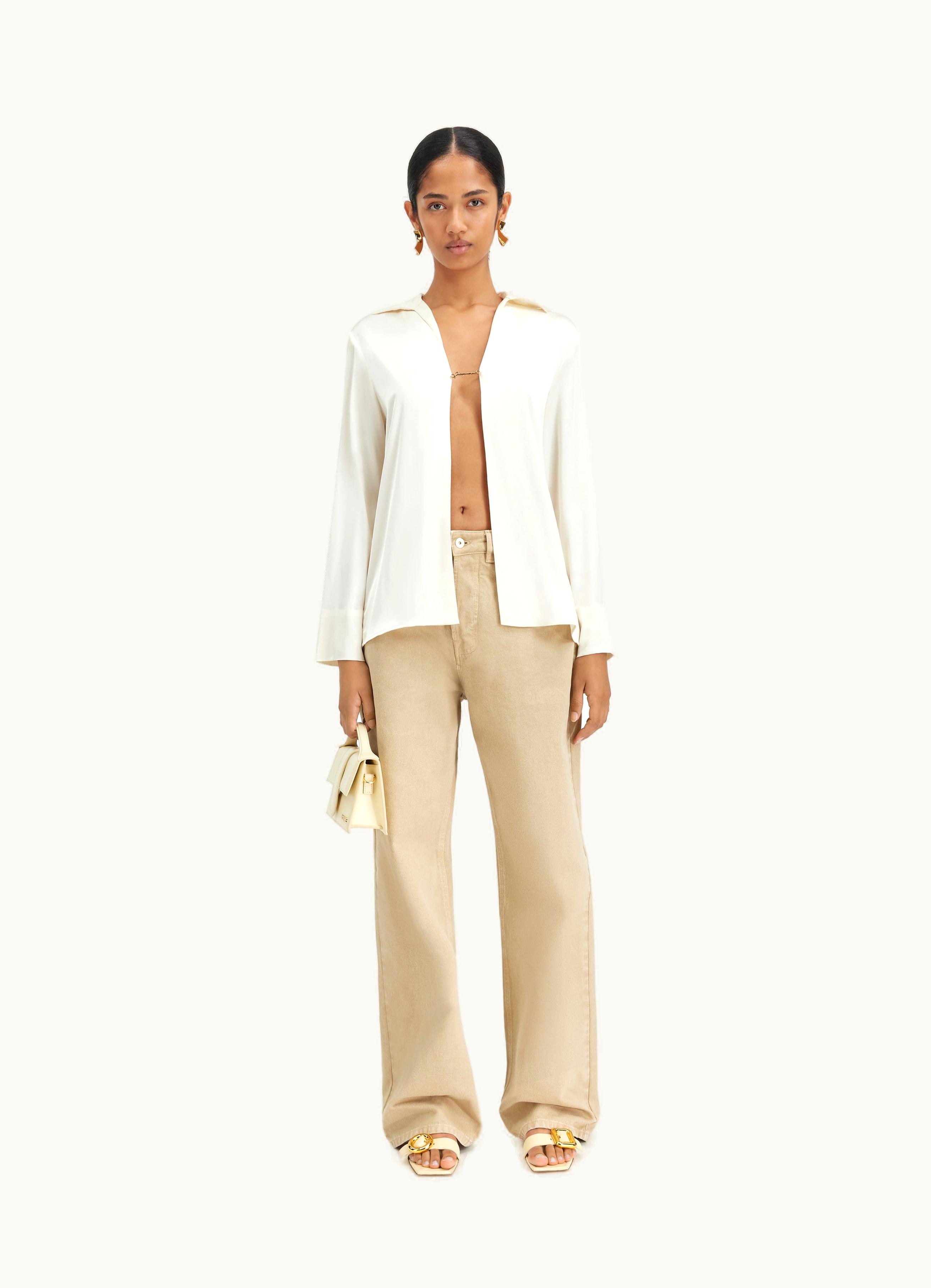 Jacquemus Jacquemus La Chemise Notte Off-White