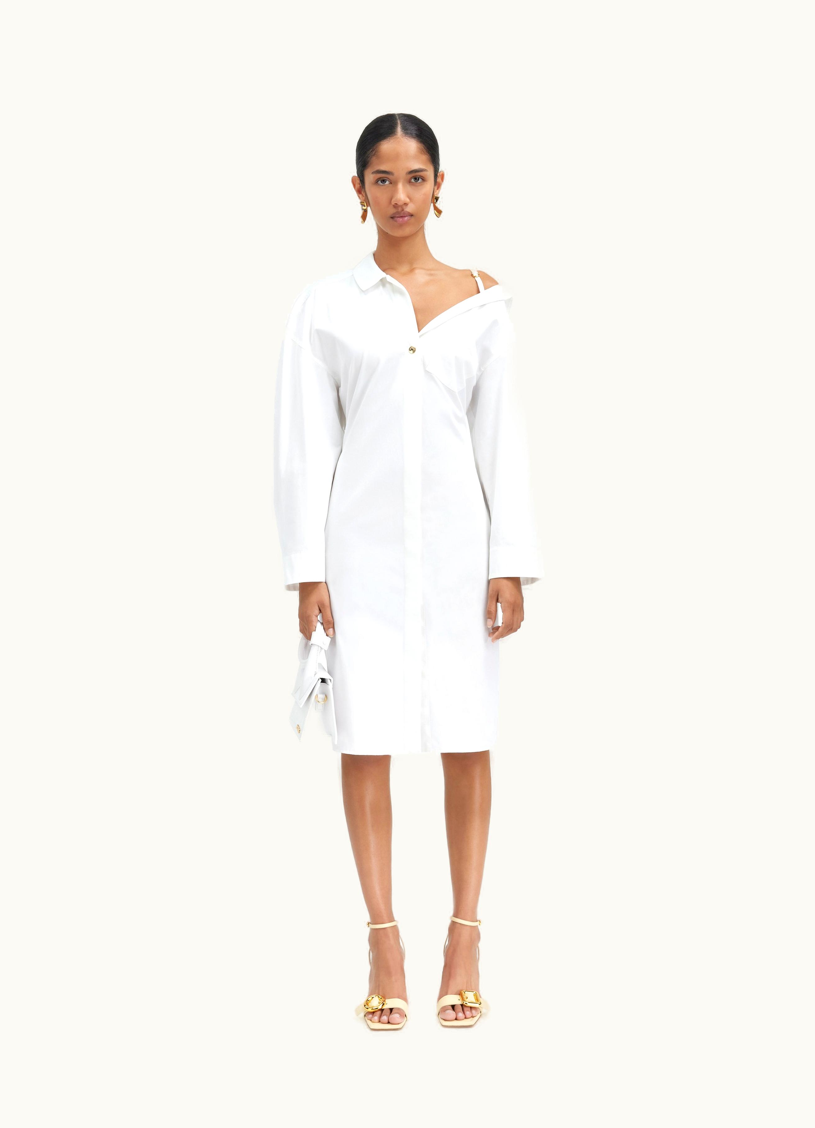 Jacquemus Jacquemus La Robe Chemise White