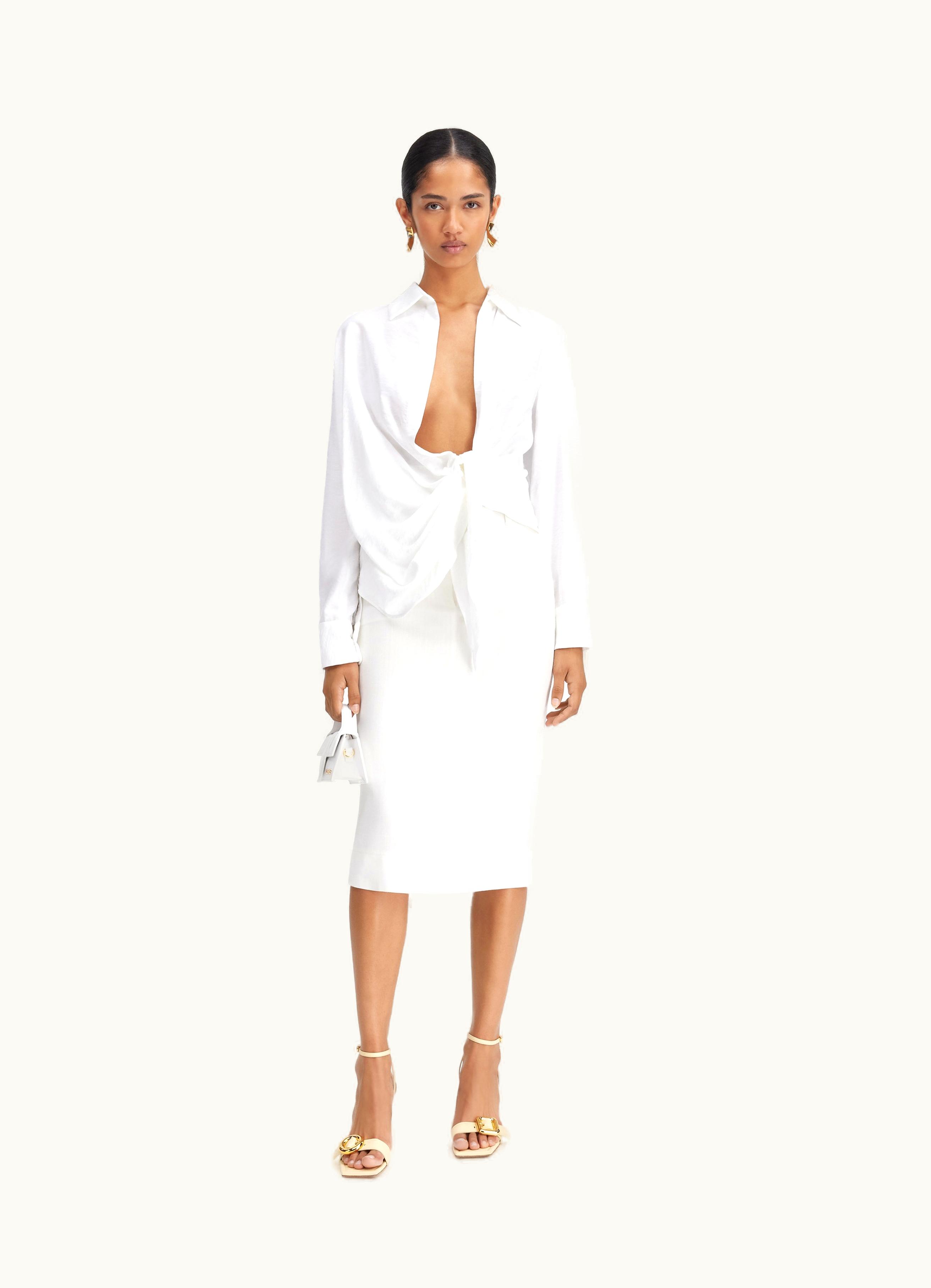Jacquemus Jacquemus La Chemise Bahia White