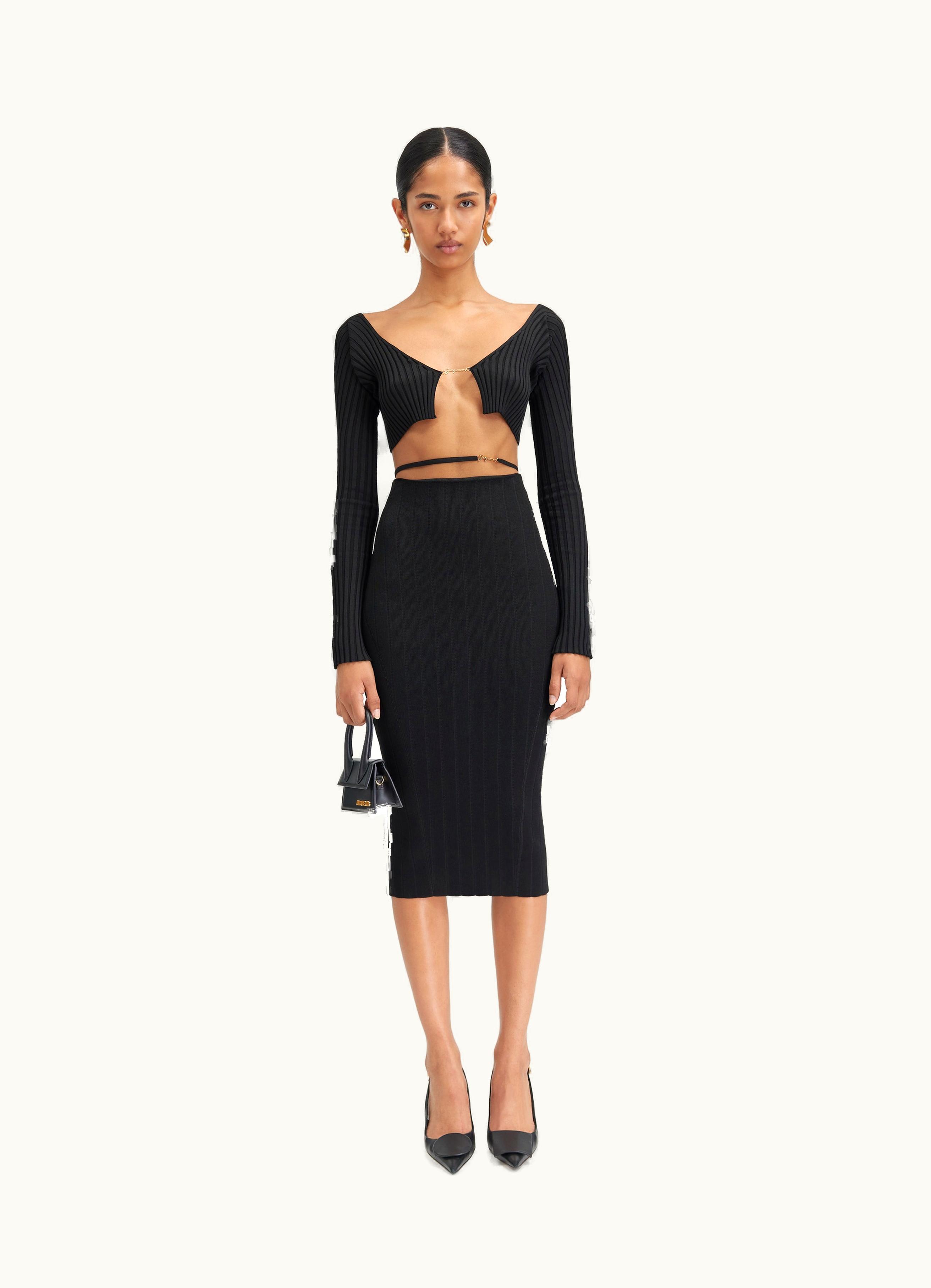 Jacquemus Jacquemus La Jupe Pralù Black