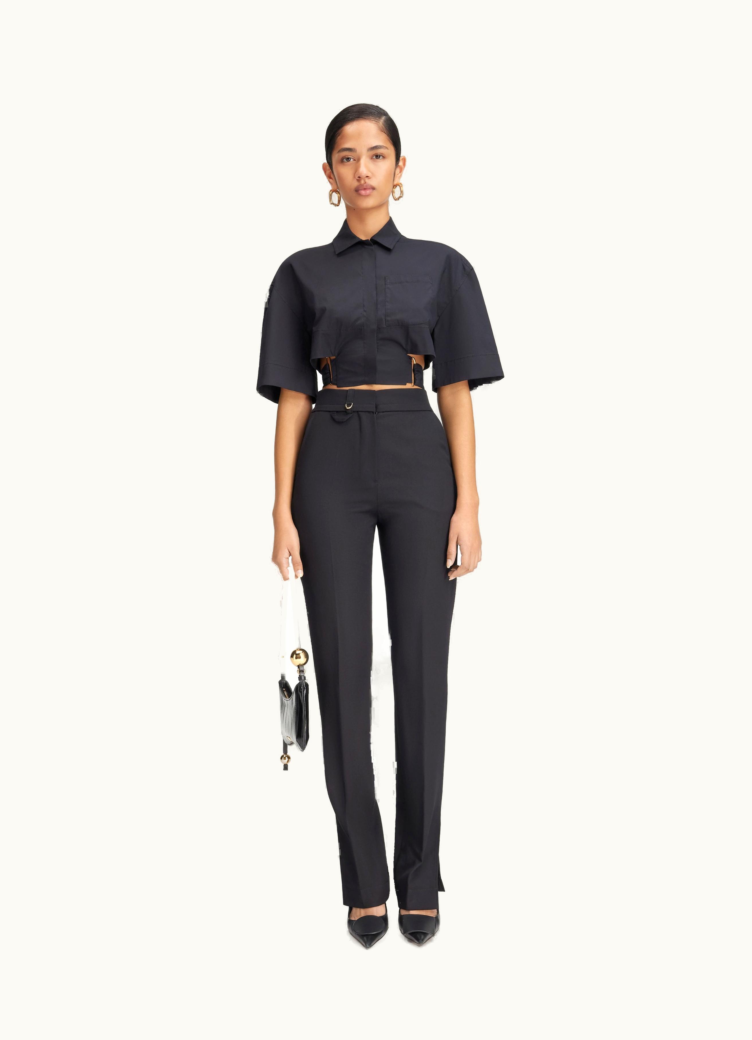 Jacquemus Jacquemus Le Pantalon Tibau Black