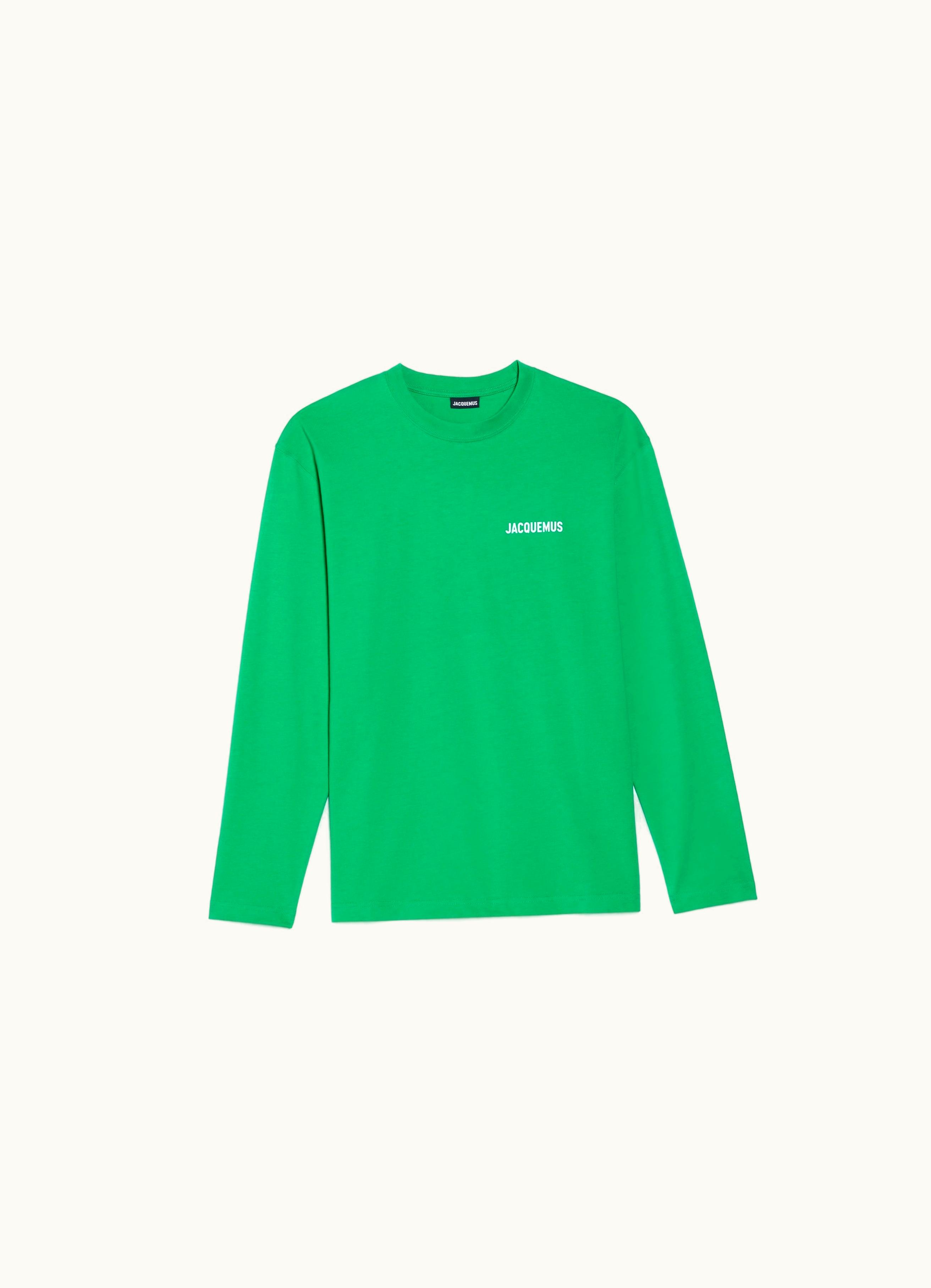 Jacquemus Jacquemus Le T-Shirt Manches Longues Green